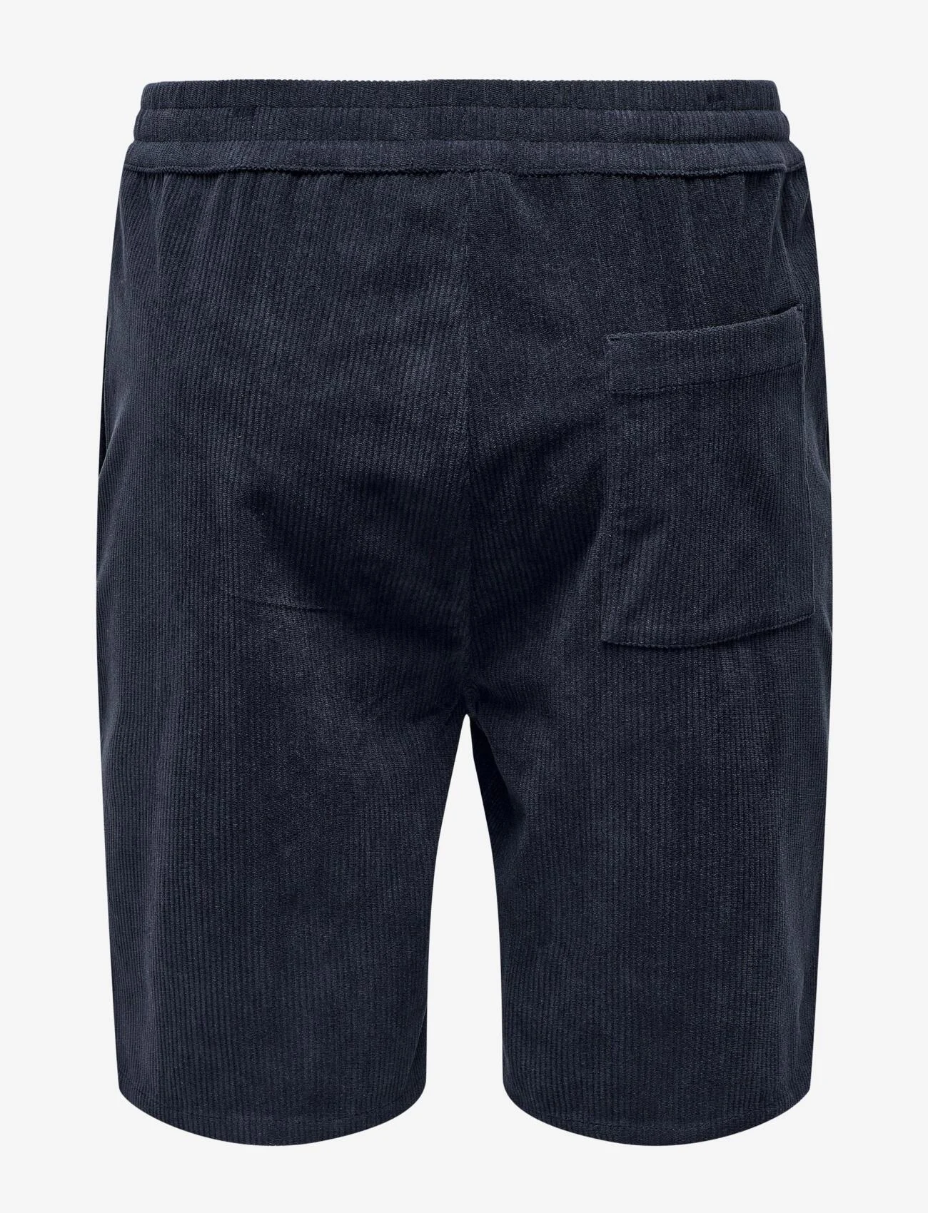 ONLY & SONS - ONSLINUS CORDUROY 0111 SHORTS - lowest prices - dark navy - 1