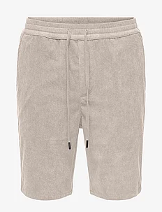 ONSLINUS CORDUROY 0111 SHORTS, ONLY & SONS