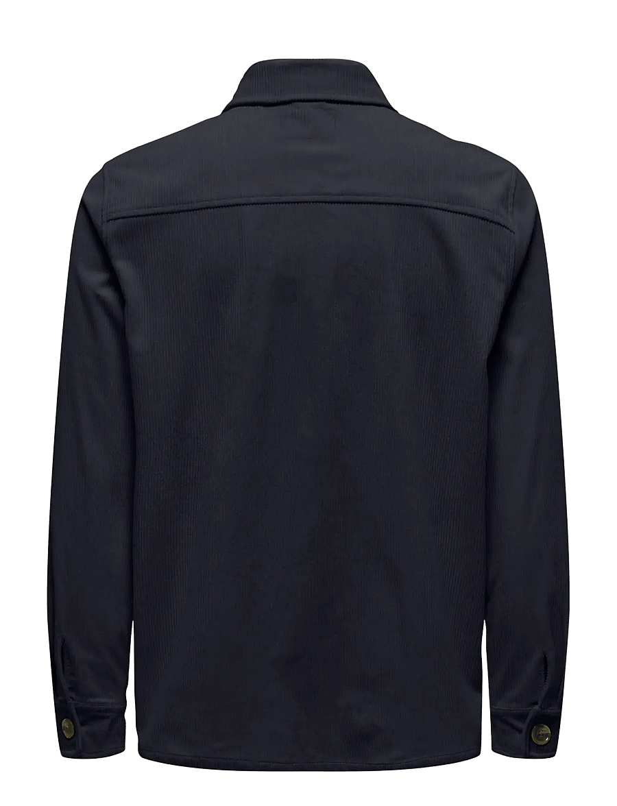 ONLY & SONS - ONSTILE CORDUROY 0111 SHIRT VD - cordhemden - dark navy - 1