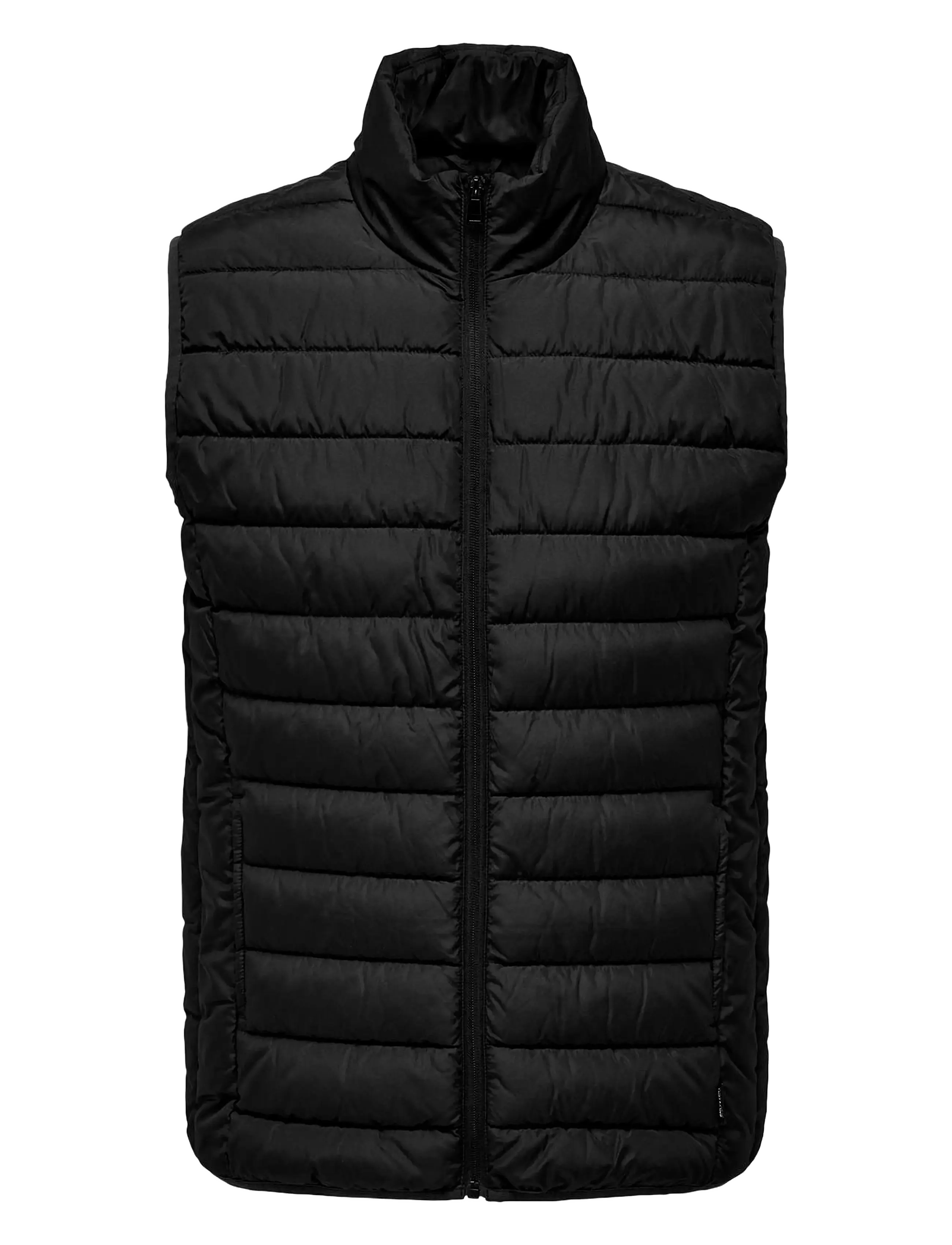 ONLY & SONS ONSBRODY QUILT VEST OTW VD - Herbstliche Kleidung - BLACK / black
