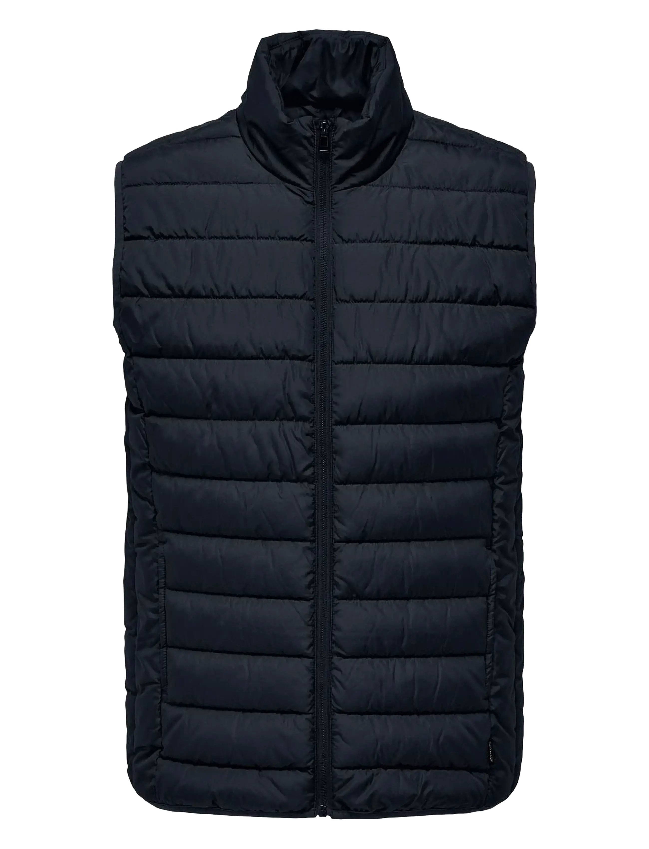 ONLY & SONS ONSBRODY QUILT VEST OTW VD - Kläder - DARK NAVY / navy