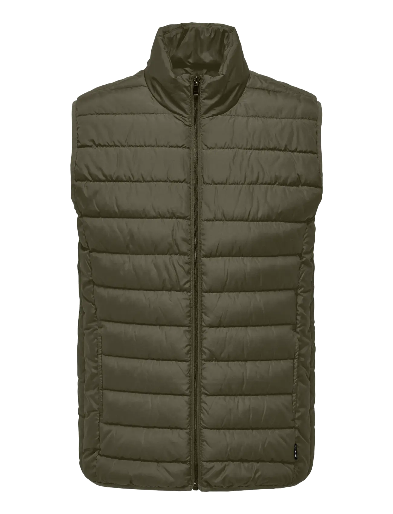 ONLY & SONS ONSBRODY QUILT VEST OTW VD - ONLY & SONS - OLIVE NIGHT / khaki/green