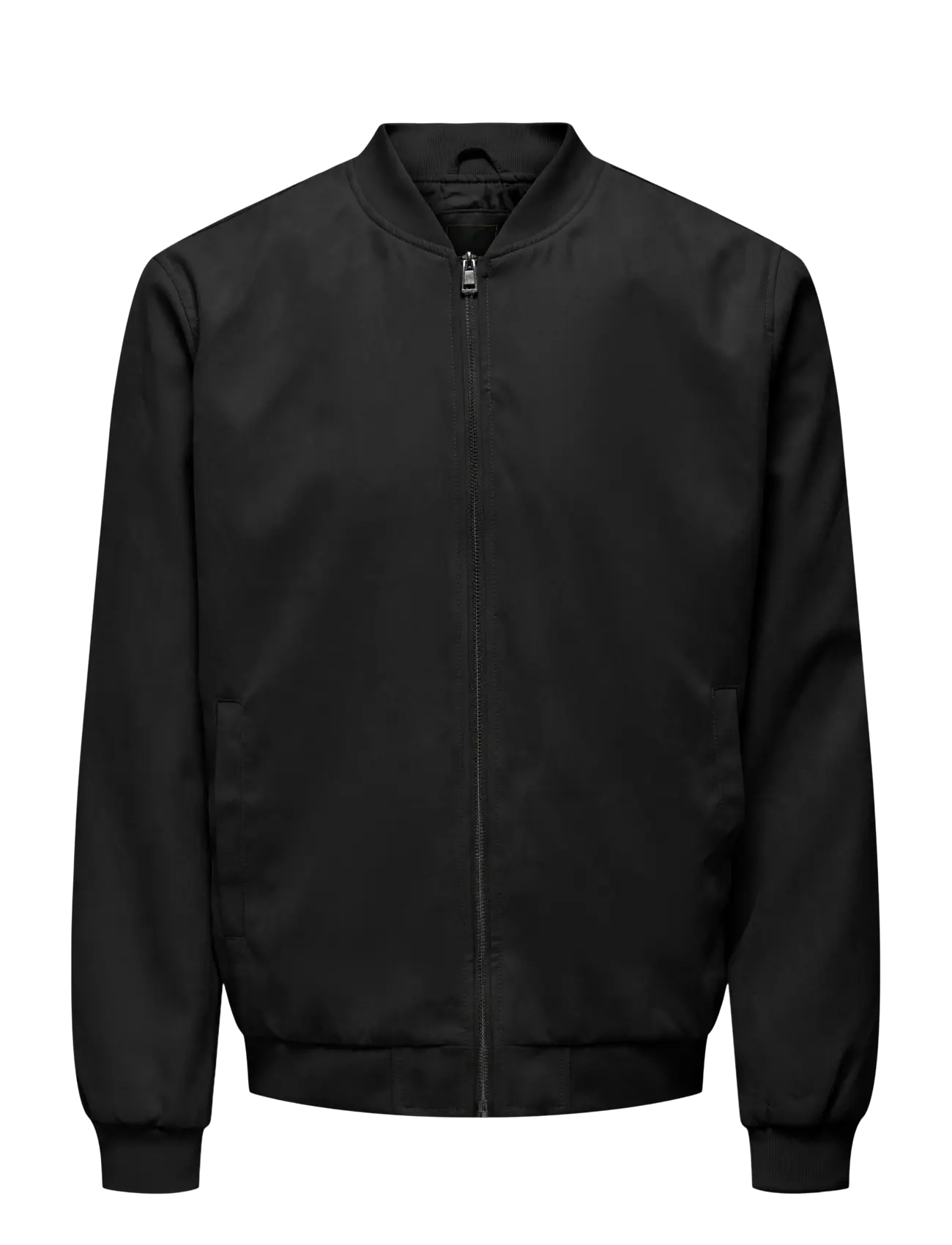 ONLY & SONS - ONSLUCAS FAKE SUEDE BOMBER OTW NOOS - frühlingsjacken - black - 1