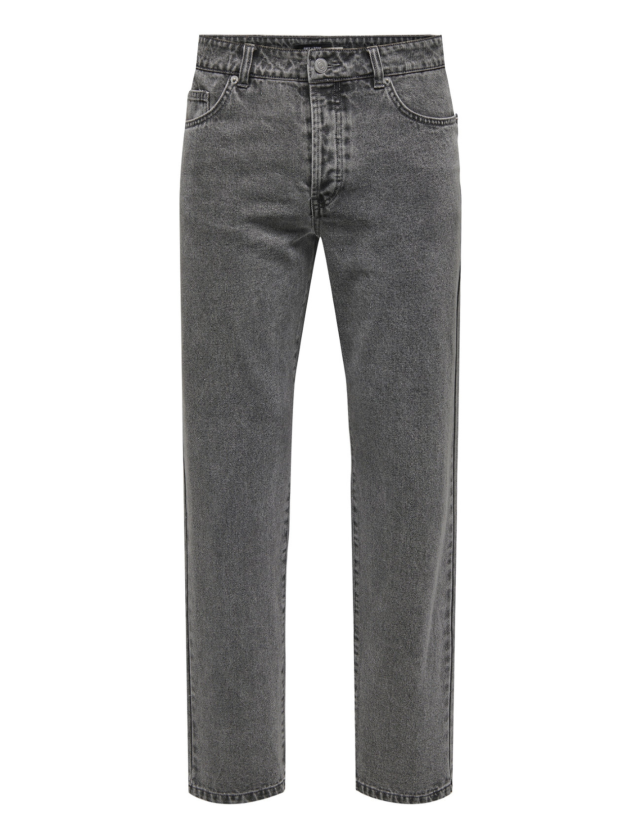 ONLY & SONS - ONSEDGE ORG MID. GREY 7587 DNM JEANS - medium grey denim - 0