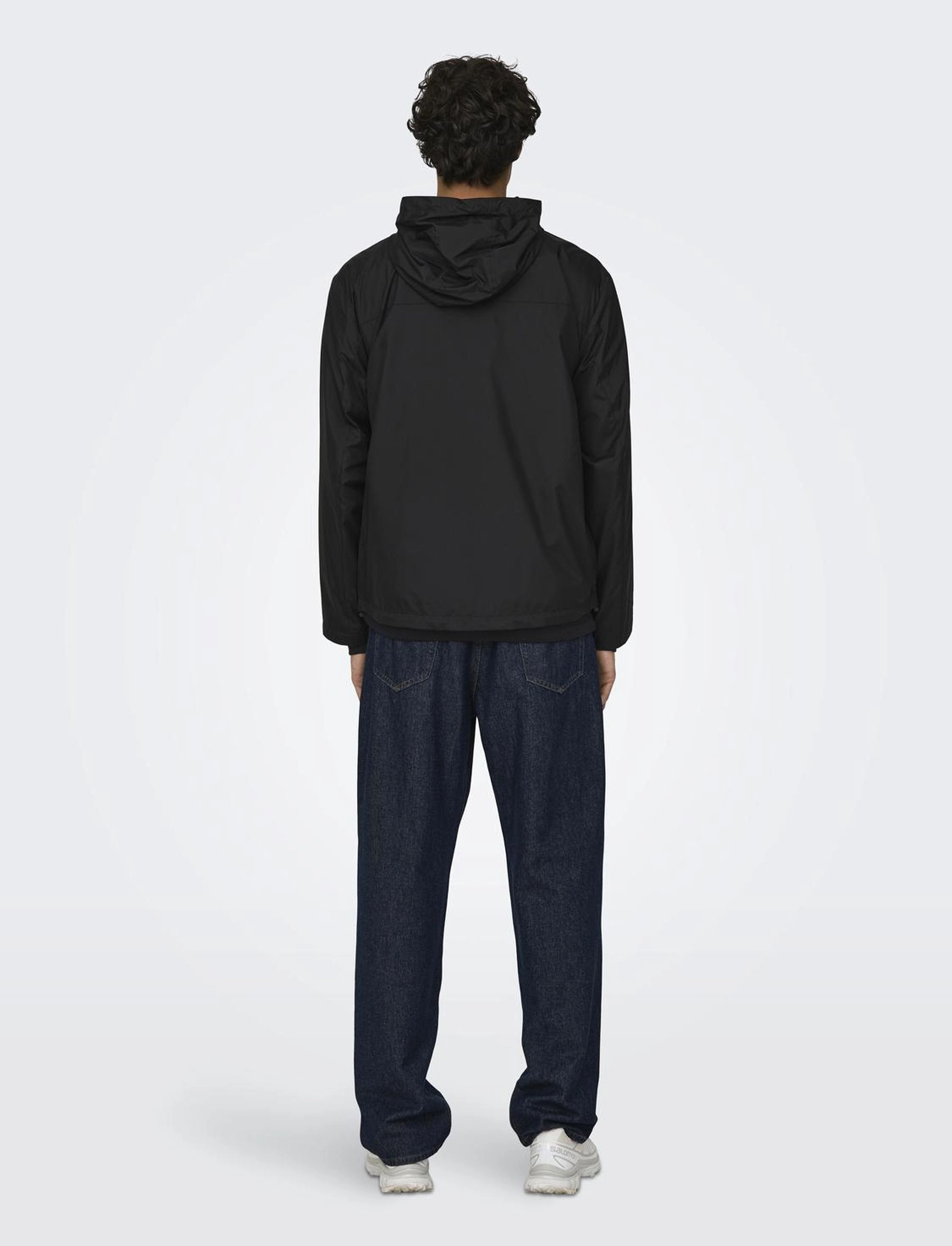 ONLY & SONS - ONSERAN HOOD JACKET ATHL - black - 3