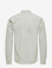 ONLY & SONS - ONSREMY LS REG WASH OXFORD SHIRT - lowest prices - silver lining - 1