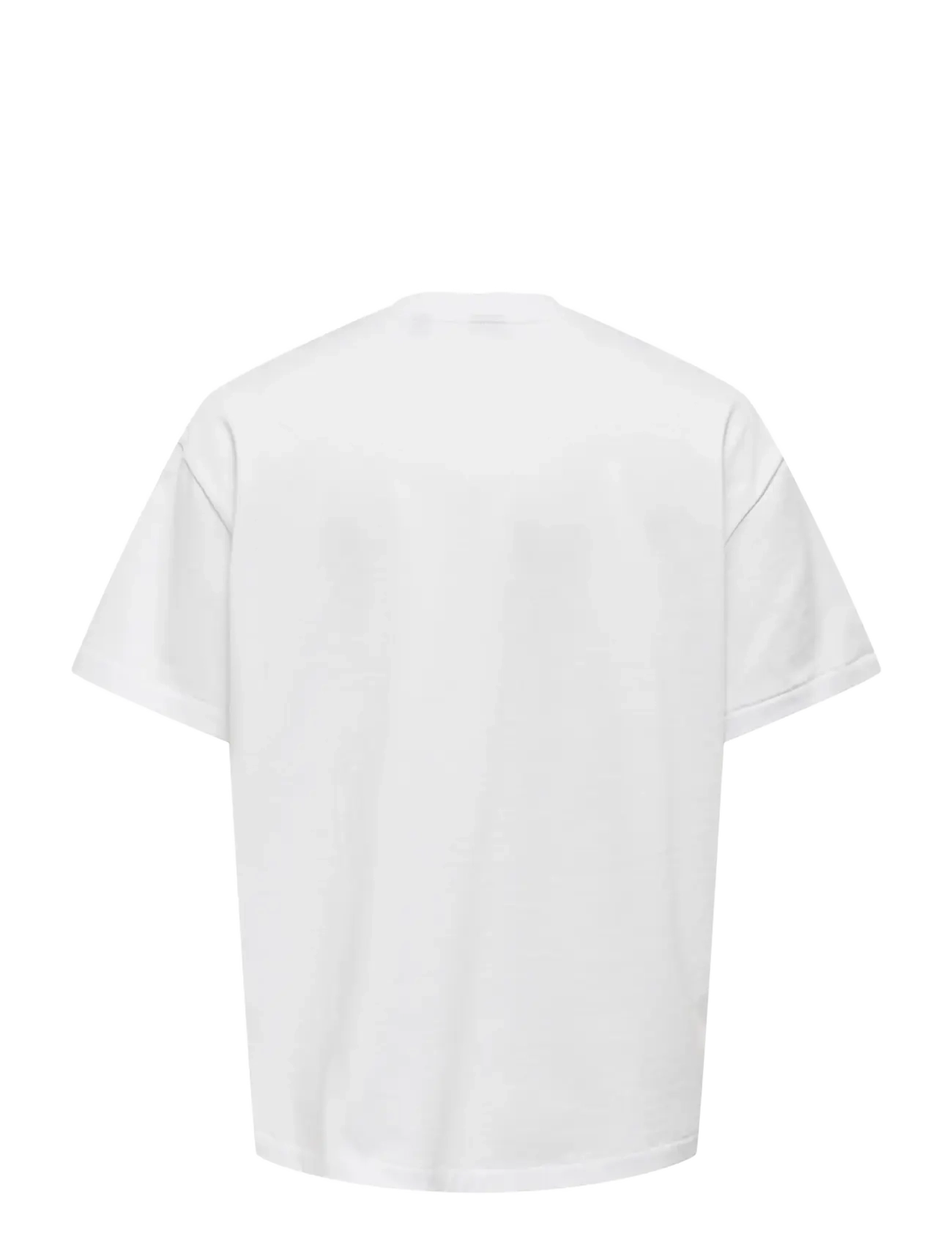 ONLY & SONS - ONSMILLENIUM OVZ SS TEE NOOS - kurzärmelig - bright white - 2
