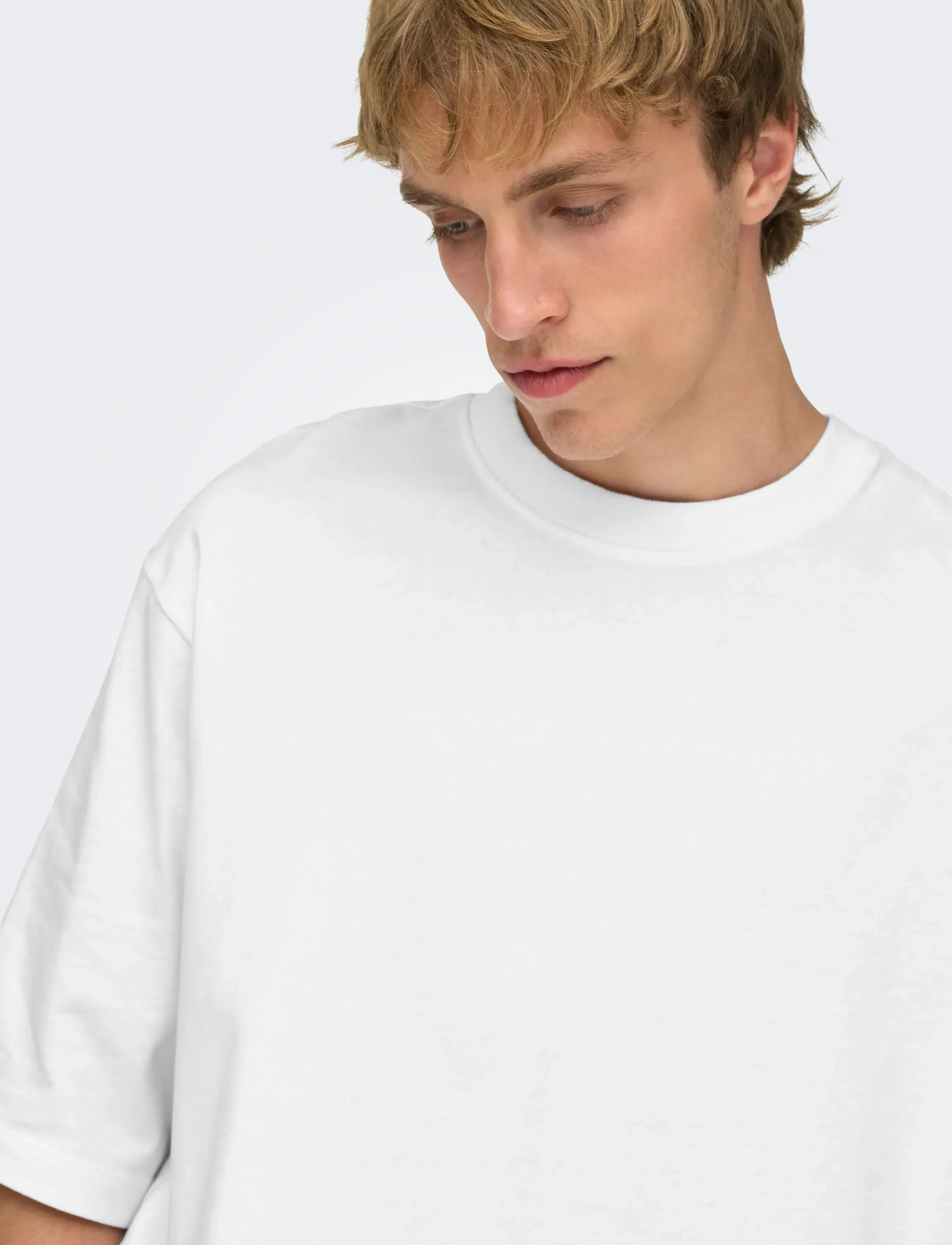 ONLY & SONS Onsmillenium Ovz Ss Tee Noos t-shirts - bas herr – bild 6