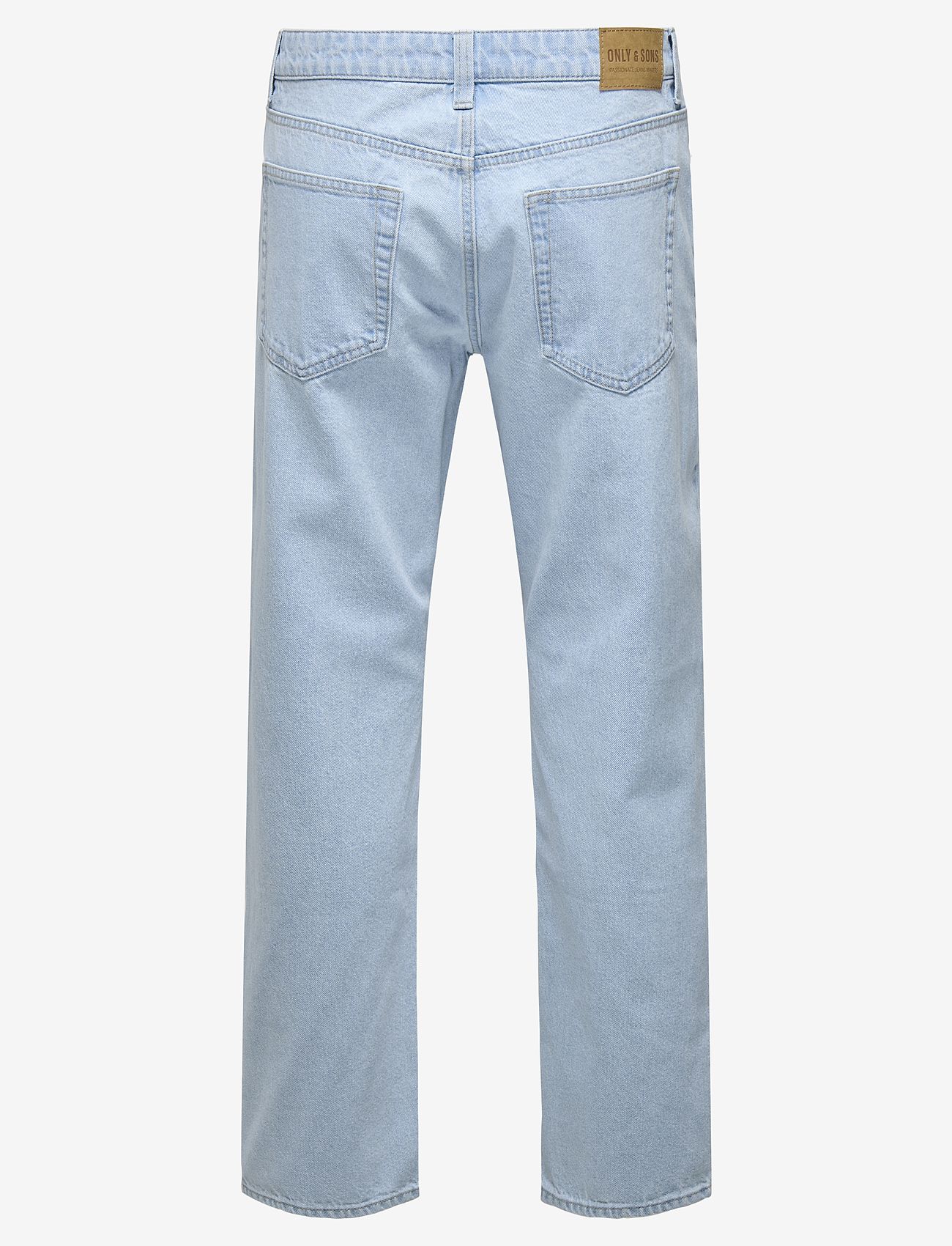 ONLY & SONS - ONSEDGE STRAIGHT 7901 EY BOX PIM JEANS - tavalised teksad - light blue denim - 2