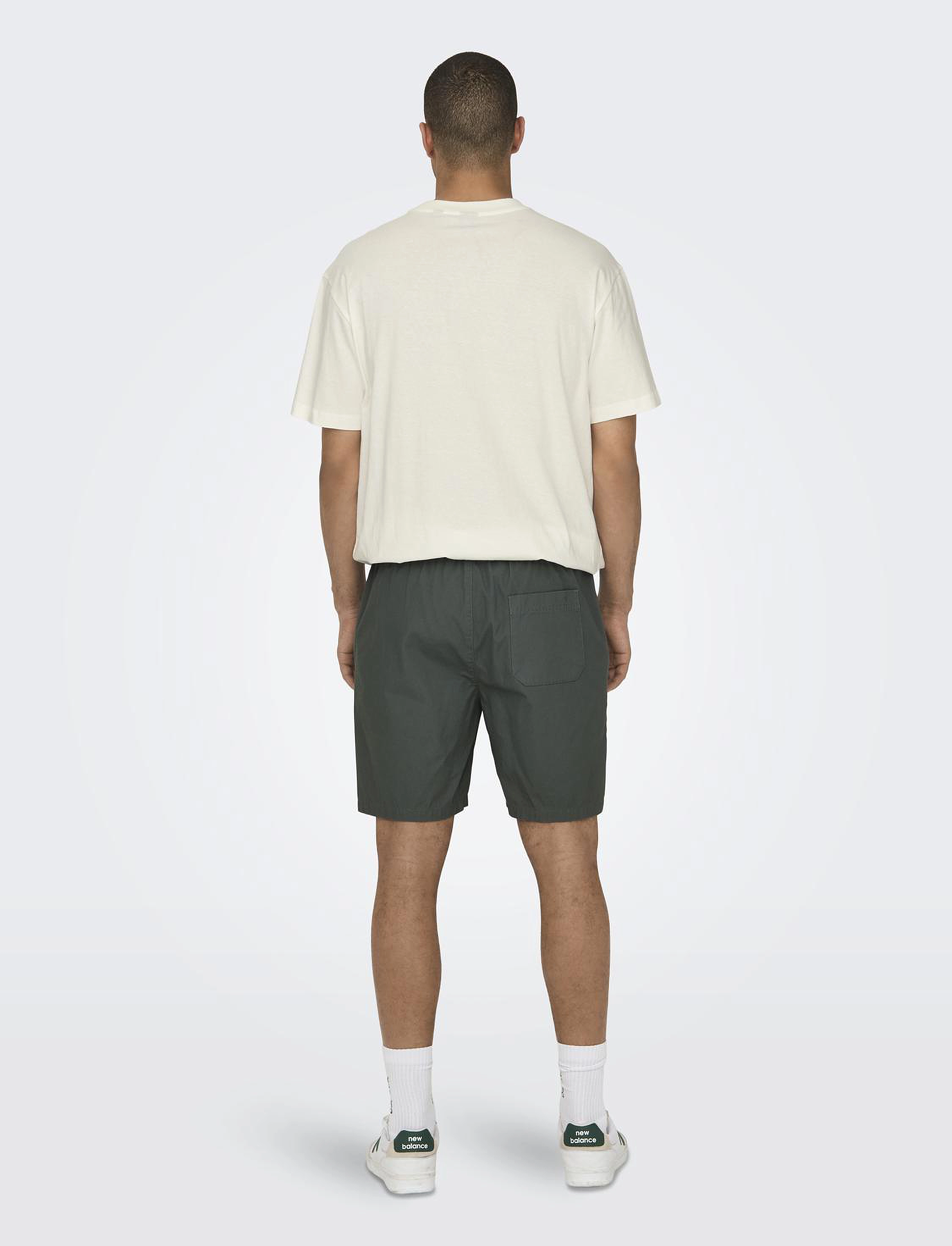 ONLY & SONS - ONSTEL LIFE 0119 SHORTS NOOS - balsam green - 3