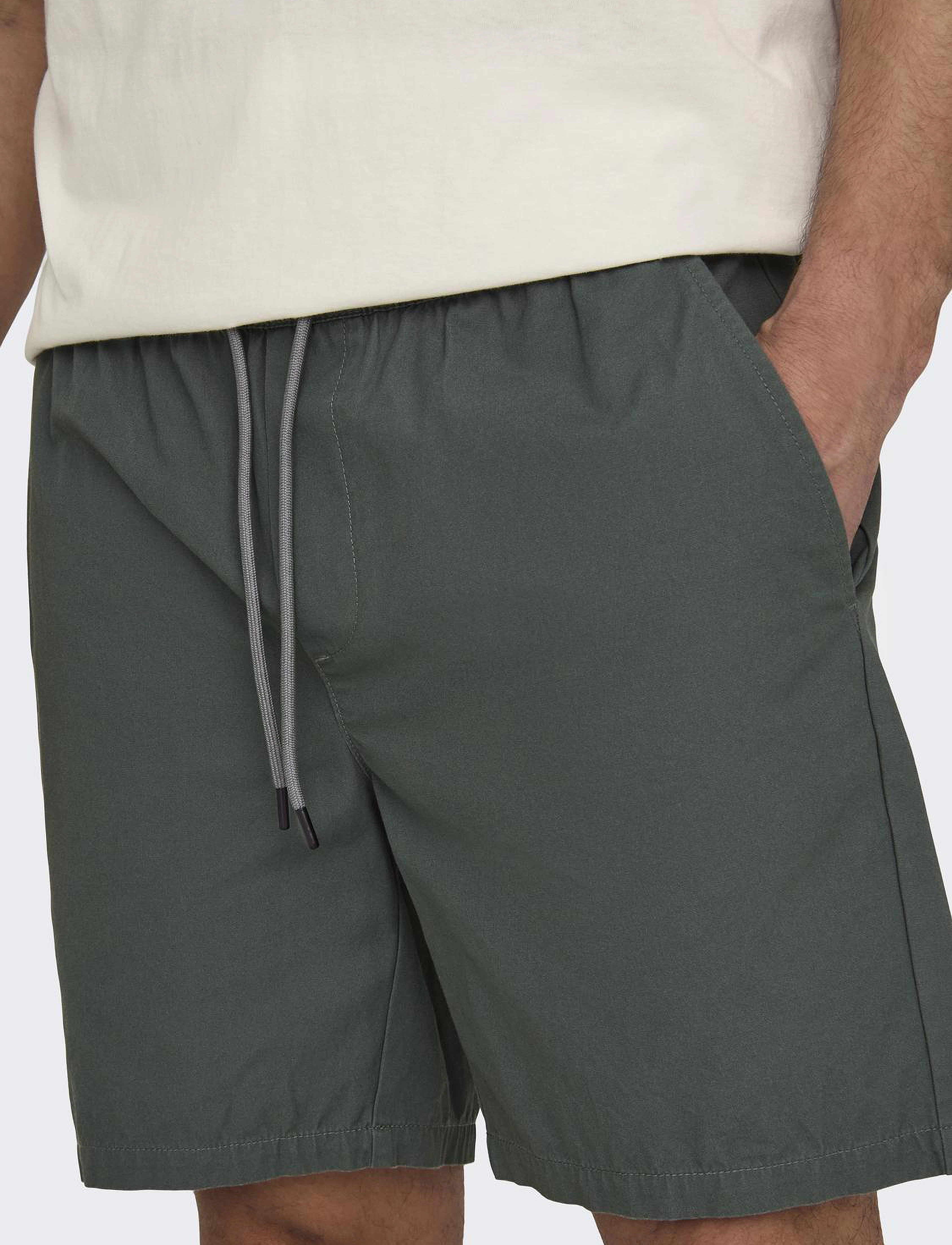ONLY & SONS - ONSTEL LIFE 0119 SHORTS NOOS - balsam green - 4