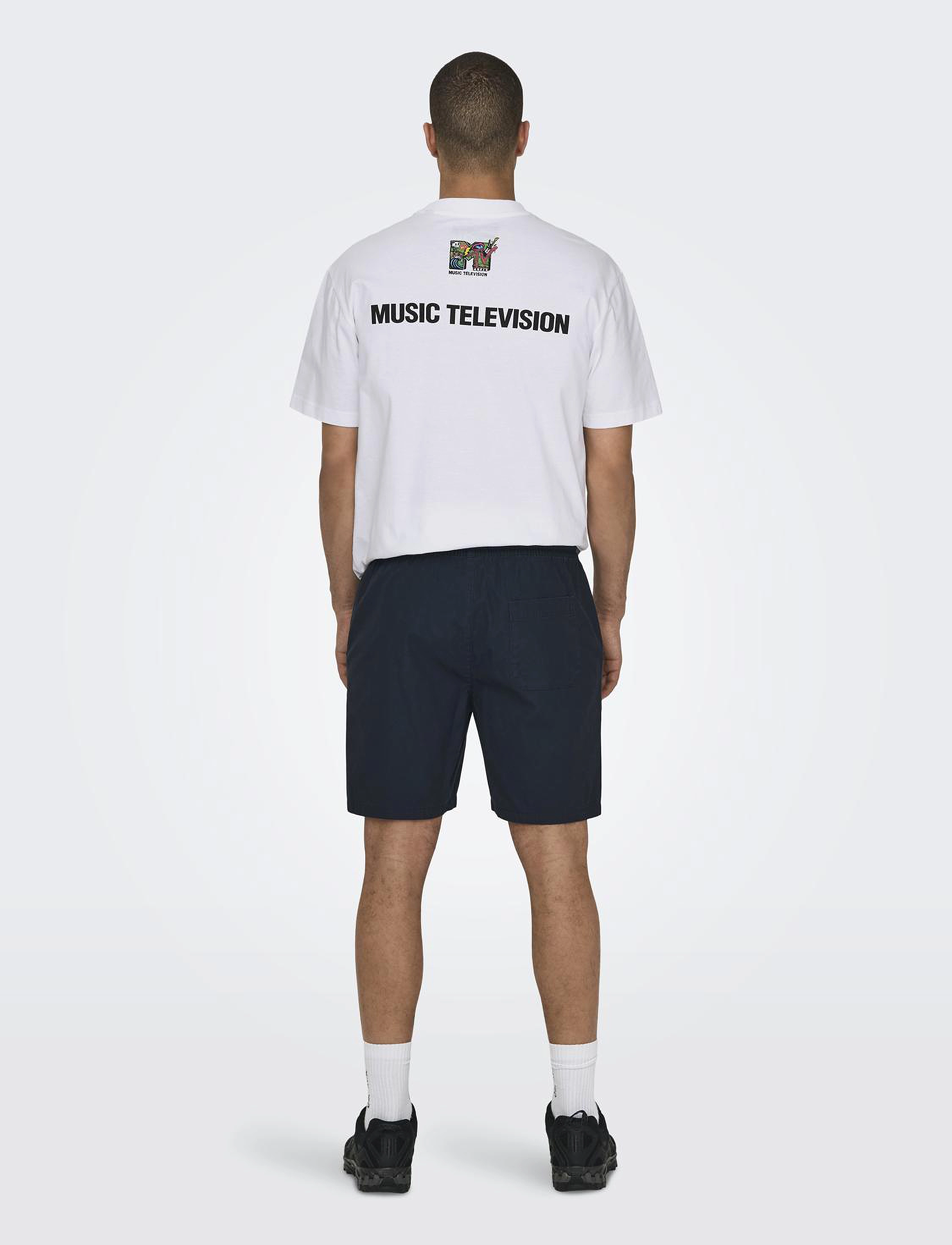 ONLY & SONS - ONSTEL LIFE 0119 SHORTS NOOS - dark navy - 3
