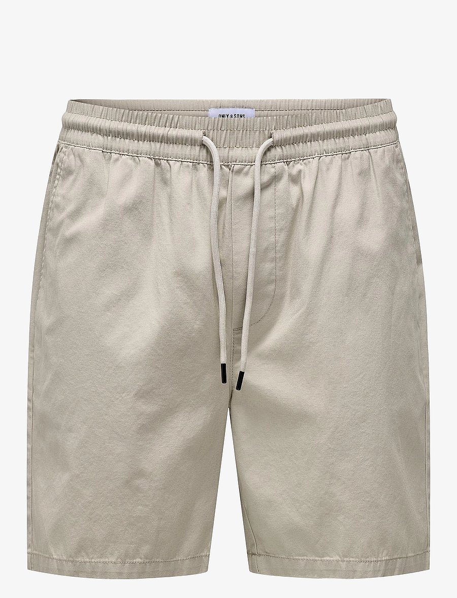 ONLY & SONS - ONSTEL LIFE 0119 SHORTS NOOS - lühikesed vabaajapüksid - silver lining - 1