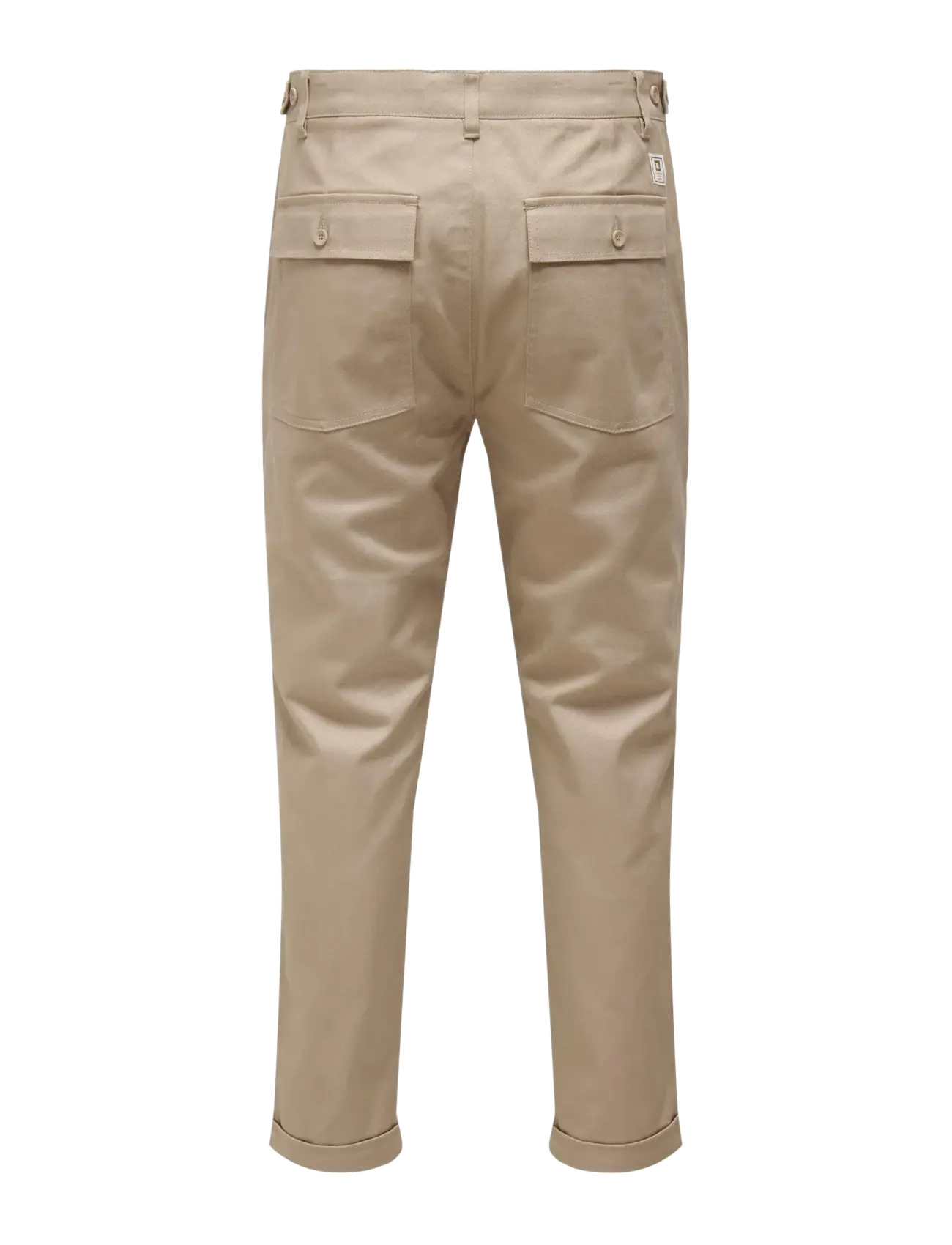 ONLY & SONS - ONSKENT CROP WORK 0073 PANT - spodnie na co dzień - chinchilla - 1