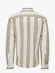 ONLY & SONS - ONSARLO SLIM LS STRIPE HRB LINEN SHIRT - lowest prices - chinchilla - 1