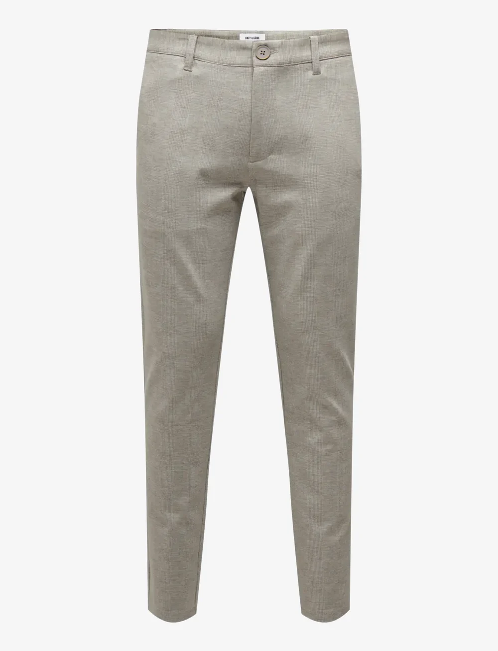 ONLY & SONS - ONSMARK SLIM CHECK 020919 PANT NOOS - chinosy - chinchilla - 1