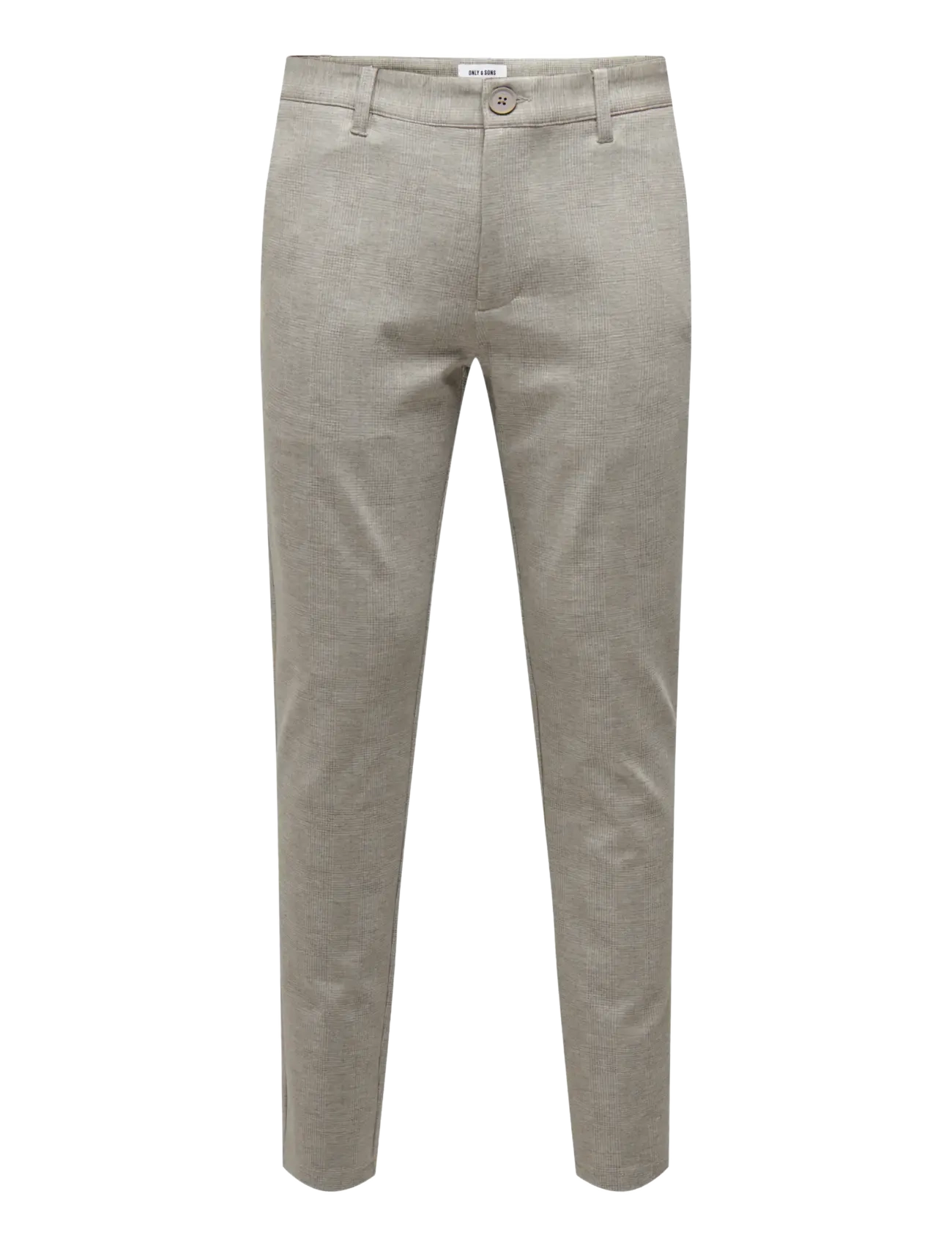 ONLY & SONS ONSMARK SLIM CHECK 020919 PANT NOOS - Kleidung - CHINCHILLA / grey