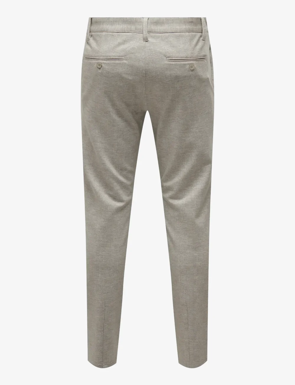 ONLY & SONS - ONSMARK SLIM CHECK 020919 PANT NOOS - chinosy - chinchilla - 2