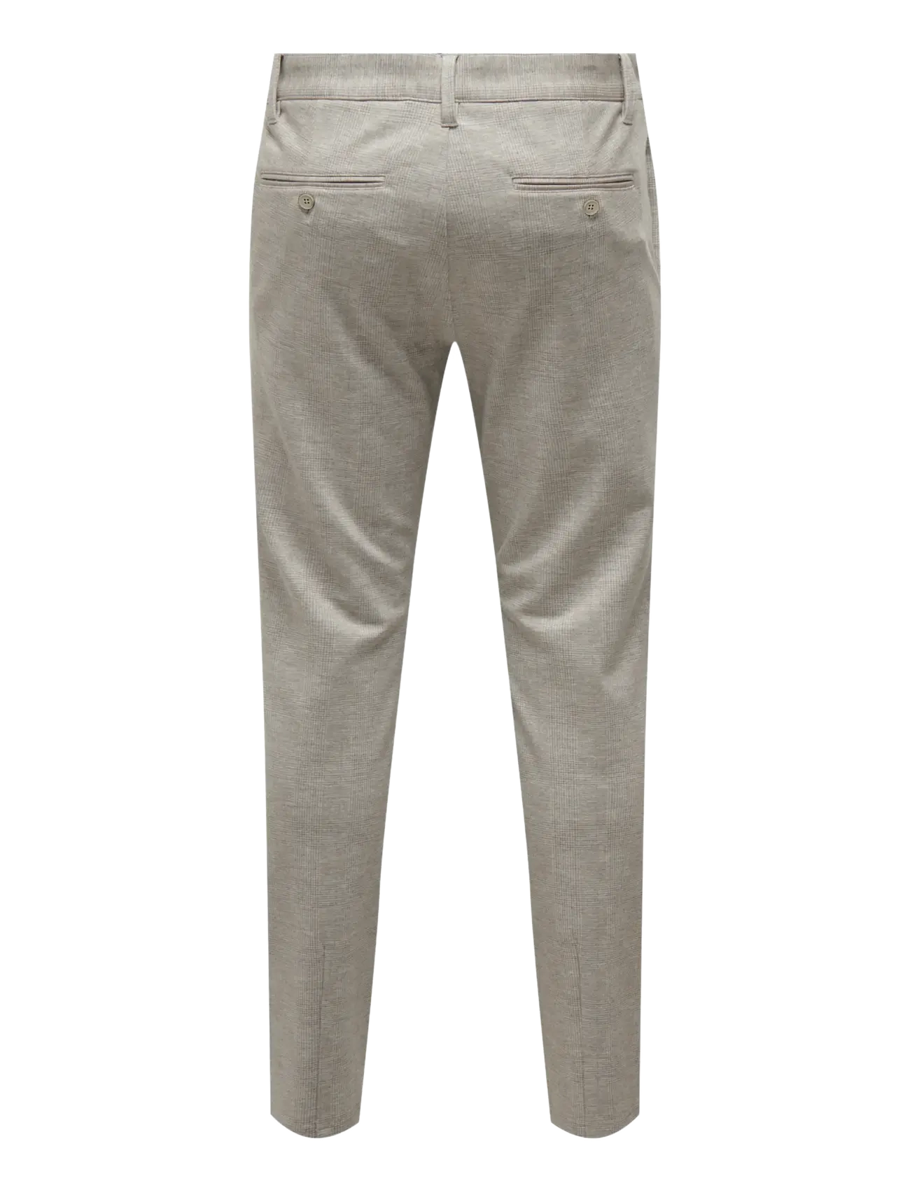 ONLY & SONS - ONSMARK SLIM CHECK 020919 PANT NOOS - chinos - chinchilla - 2