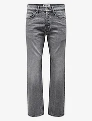 ONLY & SONS - ONSEDGE STRAIGHT MG 8202 TAI DNM NOOS - regular jeans - medium grey denim - 0