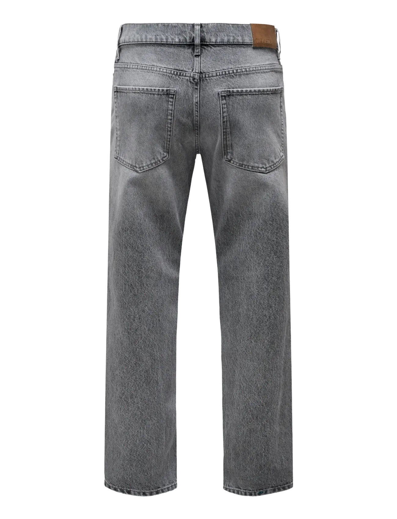 ONLY & SONS - ONSEDGE STRAIGHT MG 8202 TAI DNM NOOS - regular jeans - medium grey denim - 2
