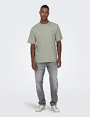 ONLY & SONS - ONSEDGE STRAIGHT MG 8202 TAI DNM NOOS - regular jeans - medium grey denim - 5