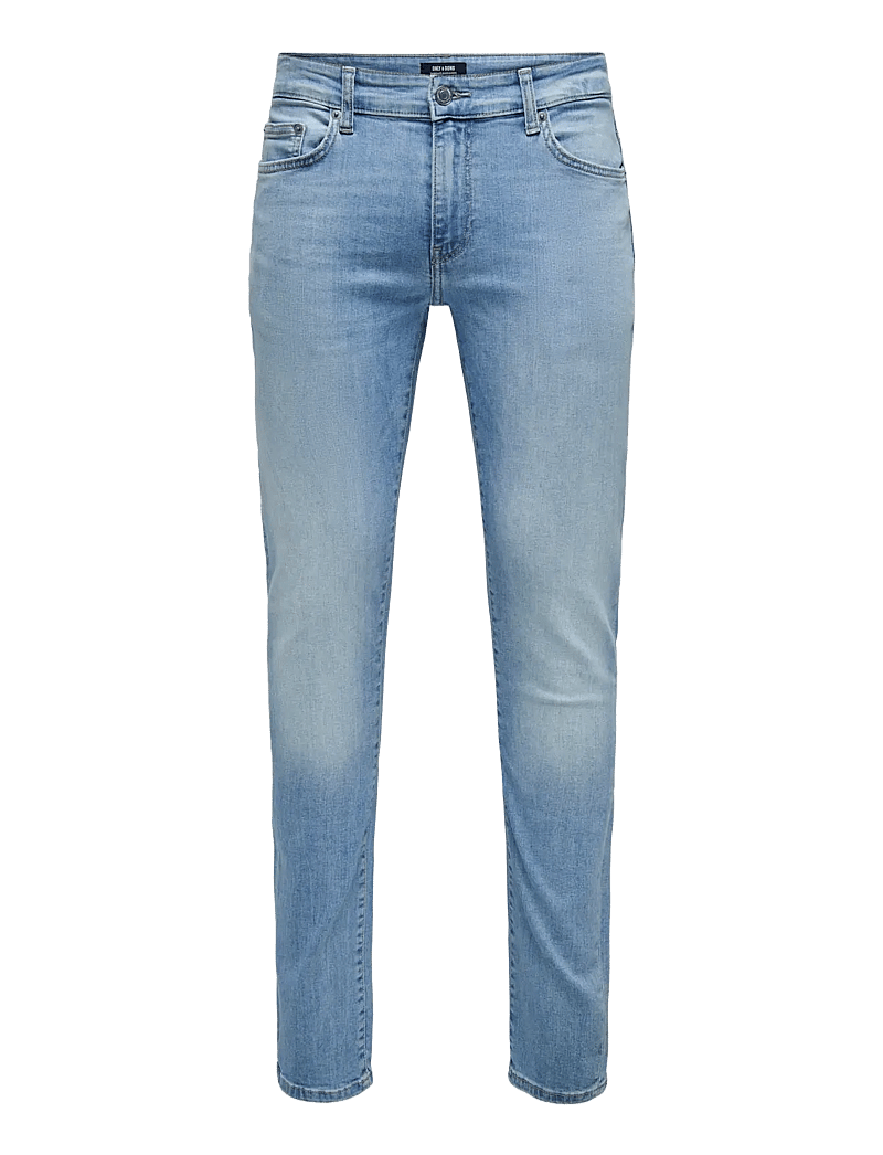 ONLY & SONS - ONSLOOM SLIM LB 8263 AZG DNM NOOS - slim fit jeans - light blue denim - 1