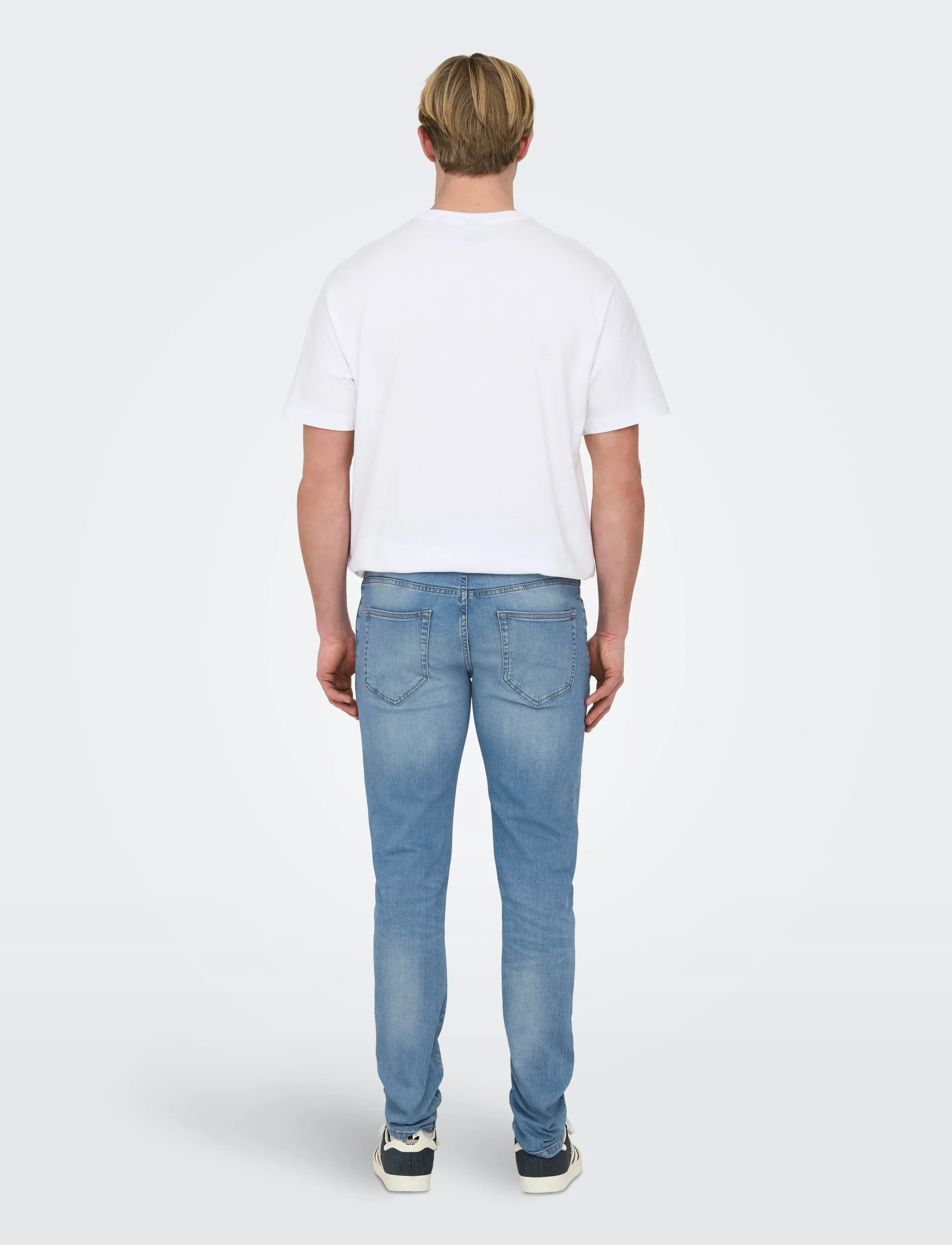ONLY & SONS - ONSLOOM SLIM LB 8263 AZG DNM NOOS - slim jeans - light blue denim - 3