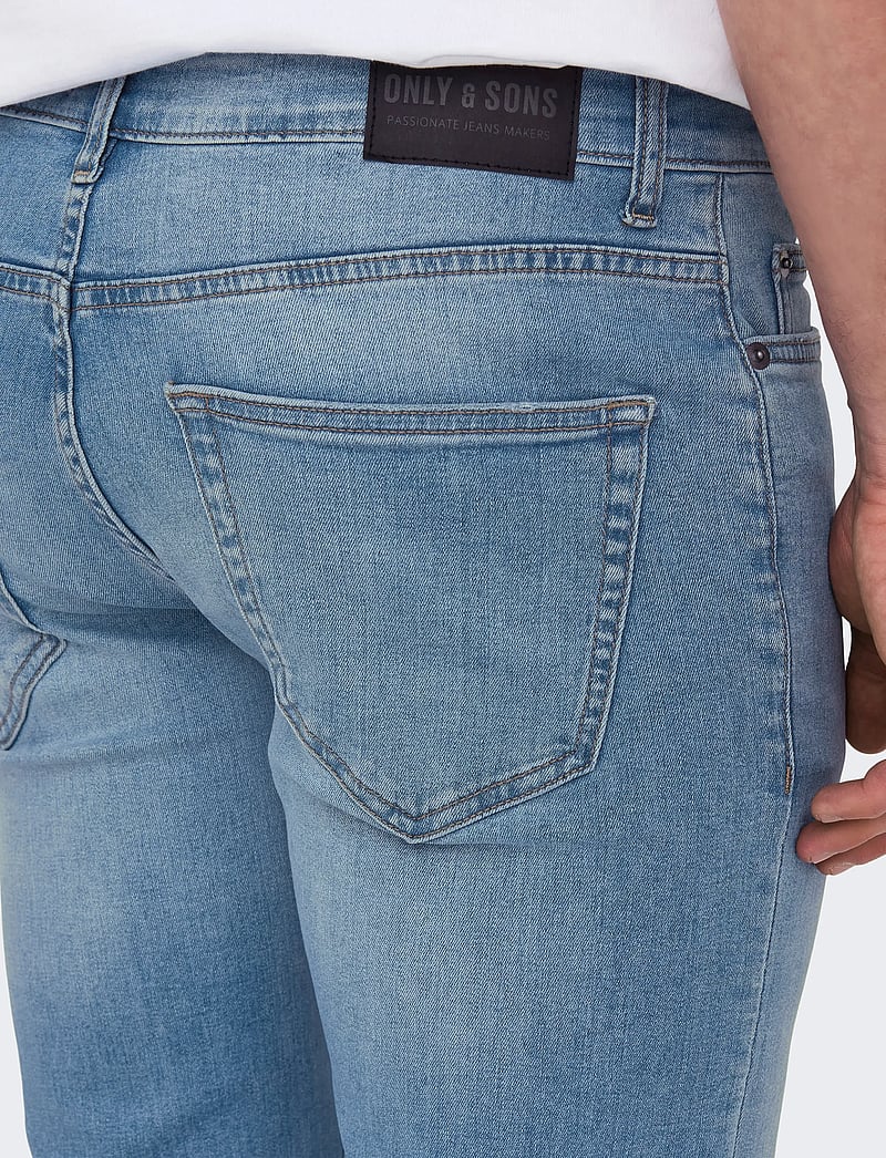 ONLY & SONS - ONSLOOM SLIM LB 8263 AZG DNM NOOS - slim fit jeans - light blue denim - 5