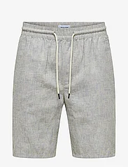 ONLY & SONS - ONSLINUS 0136 COT LIN SHORTS - linneshorts - bering sea - 0