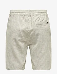 ONLY & SONS - ONSLINUS 0136 COT LIN SHORTS - lowest prices - fallen rock - 1