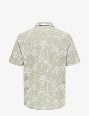 ONLY & SONS - ONSCAIDEN SS REG HAWAII AOP LINEN NOOS - lowest prices - chinchilla - 1