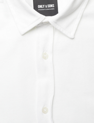 ONLY & SONS - ONSEMIL LS STRETCH SHIRT - laveste priser - white - 2