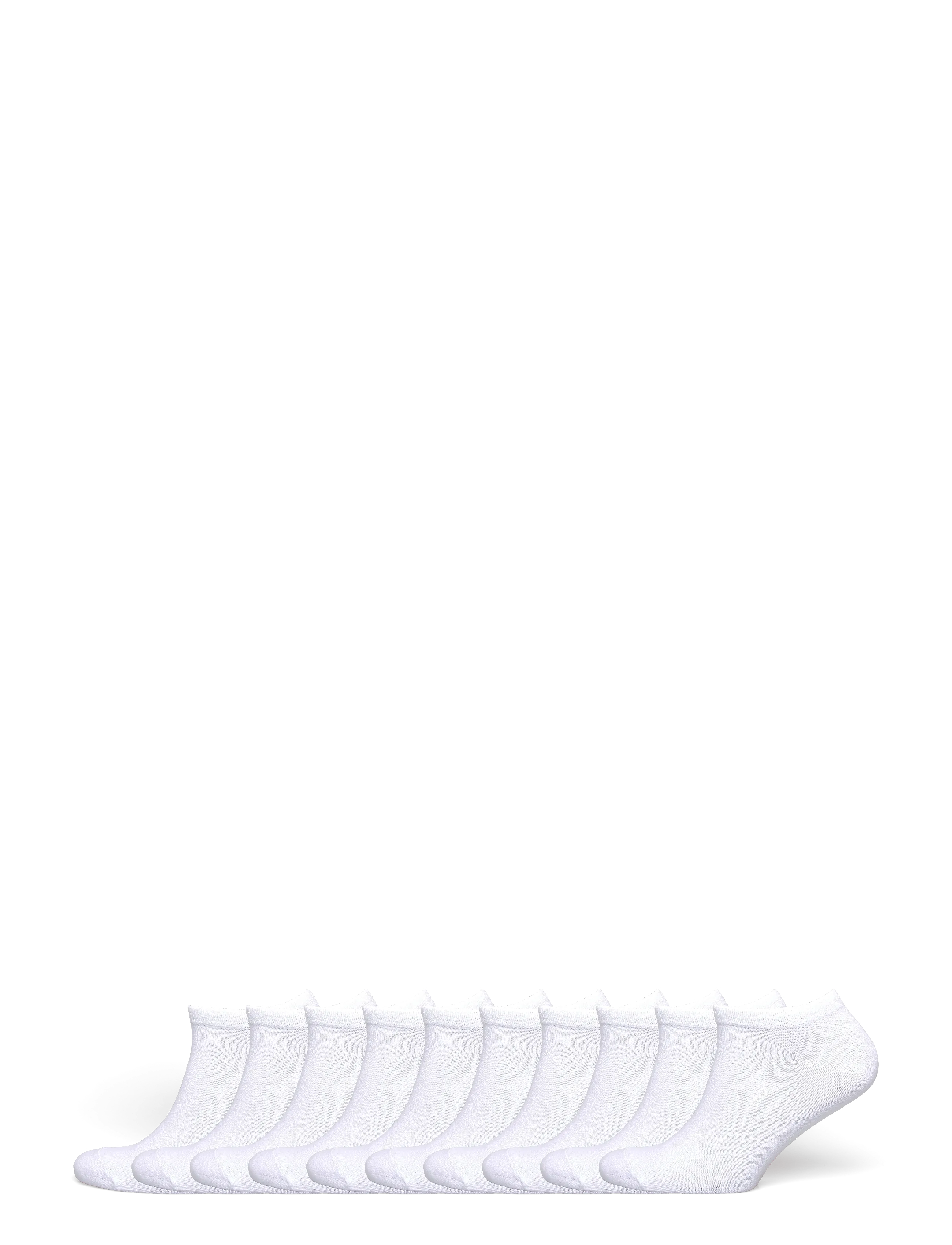 ONLY & SONS ONSFINCH SNEAKER SOCK 10-PACK NOOS - Underkläder - WHITE / white