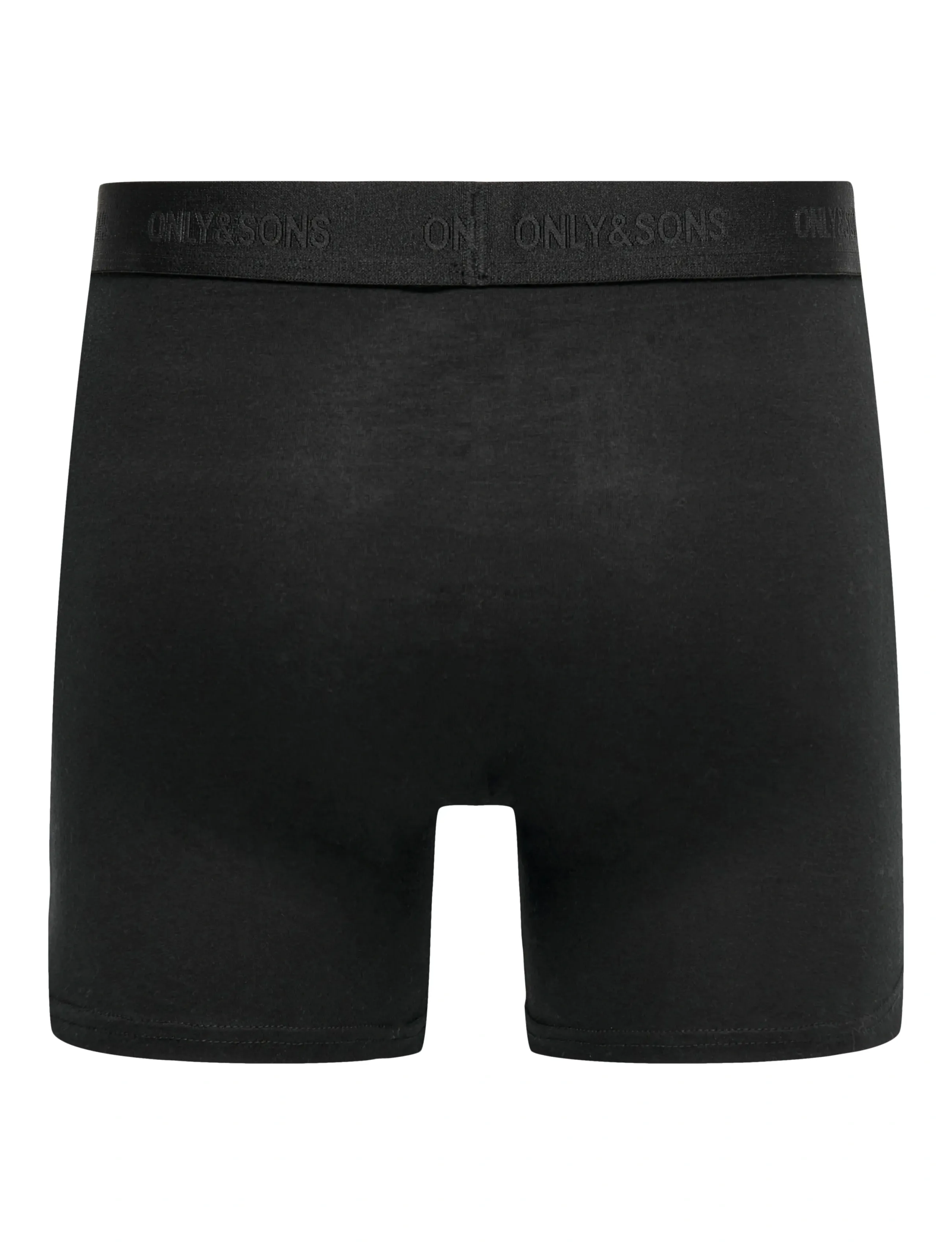 ONLY & SONS - ONSFITZ SOLID BOXER 3PACK NOOS - madalaimad hinnad - black - 3