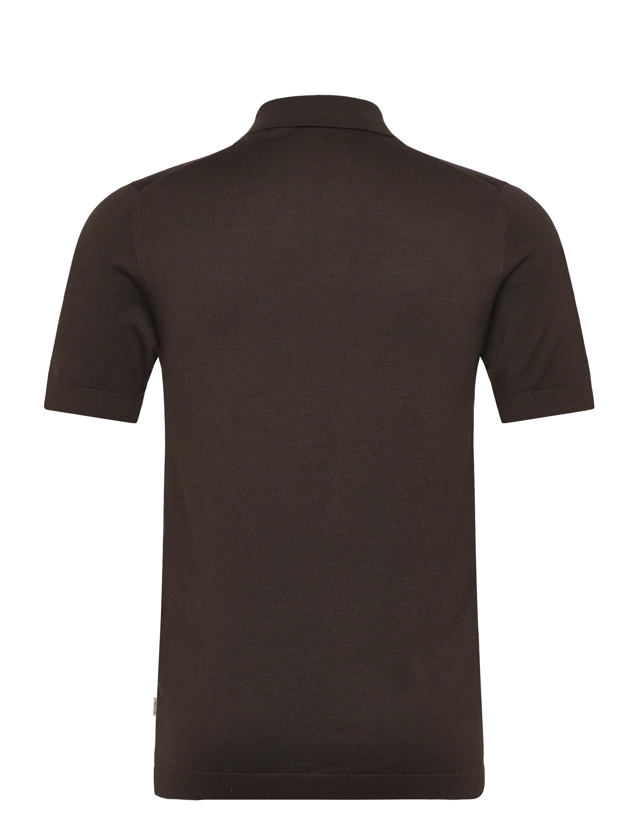 ONLY & SONS - ONSWYLER LIFE REG 14 SS ZIP POLO KNIT - polostrik - demitasse - 1