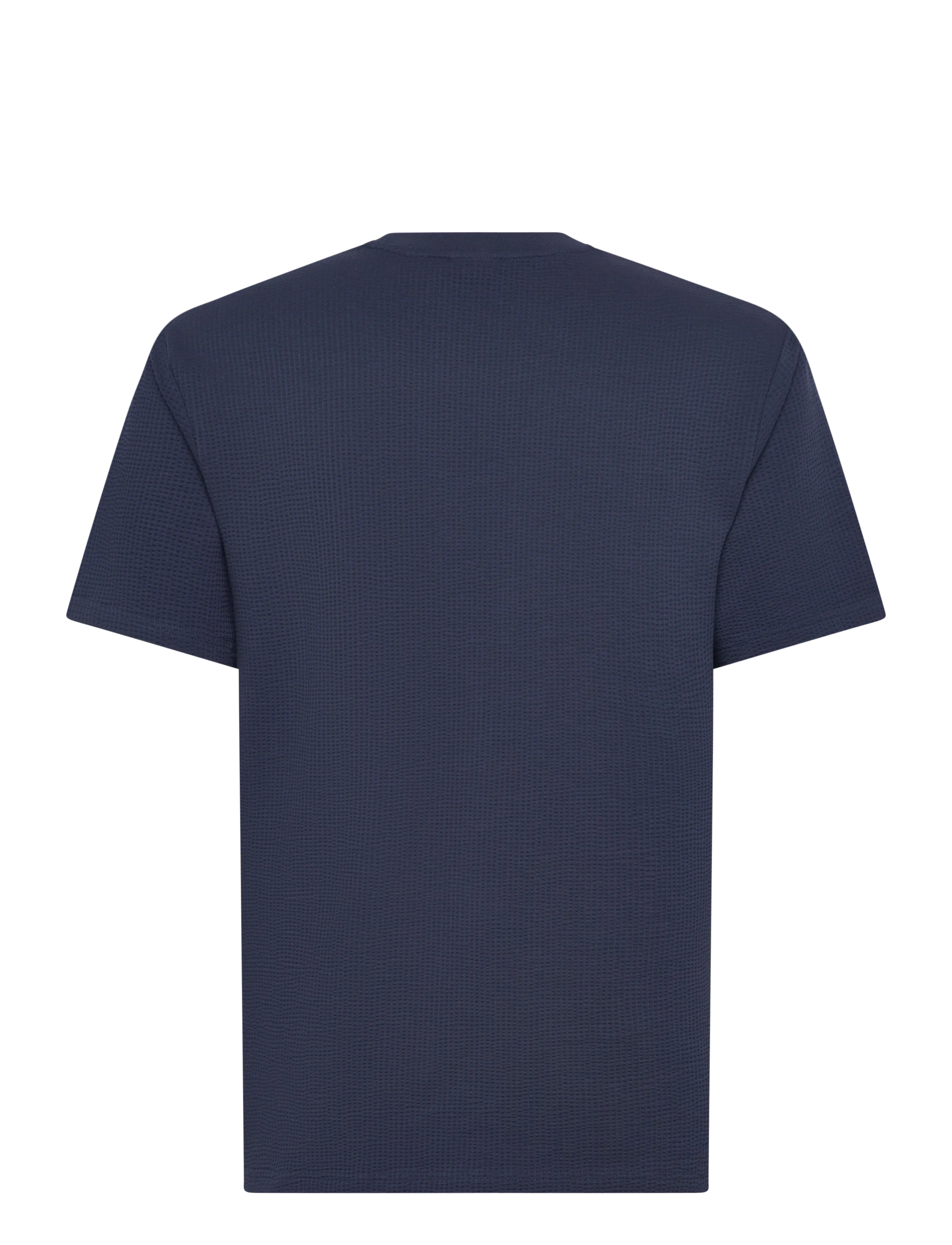 ONLY & SONS - ONSKIAN LIFE REG SEERSUCKER SS TEE NOOS - kortærmede t-shirts - naval academy - 2