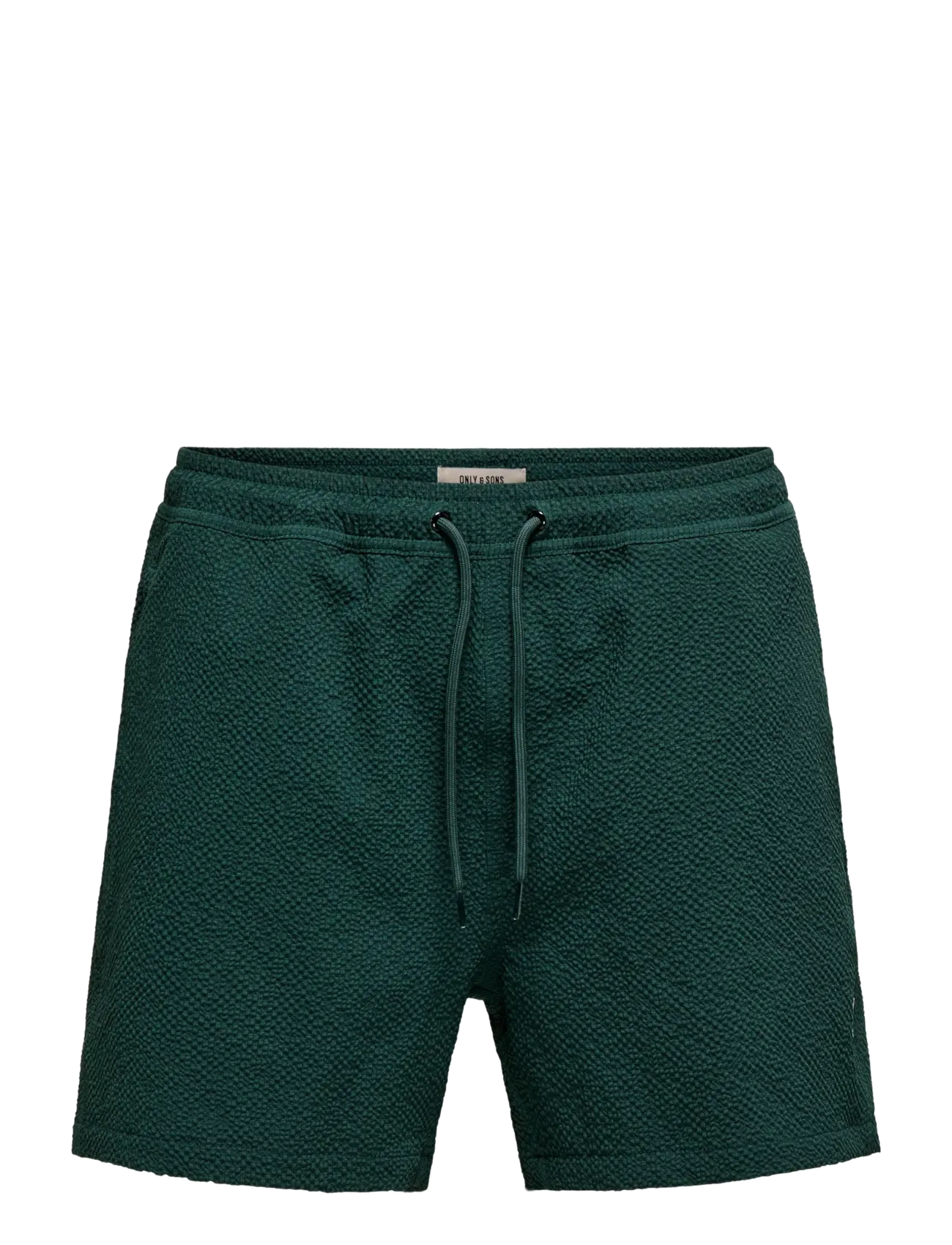 ONLY & SONS ONSTED LIFE SOLID SEERSUCKER SWIM NOOS - Badebukser - DARKEST SPRUCE / green