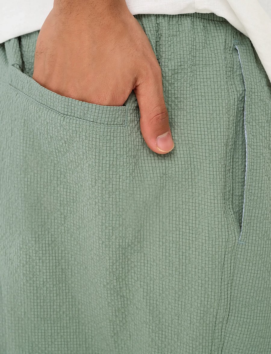 ONLY & SONS - ONSTED LIFE SOLID SEERSUCKER SWIM NOOS - shorts de bain - iceberg green - 5