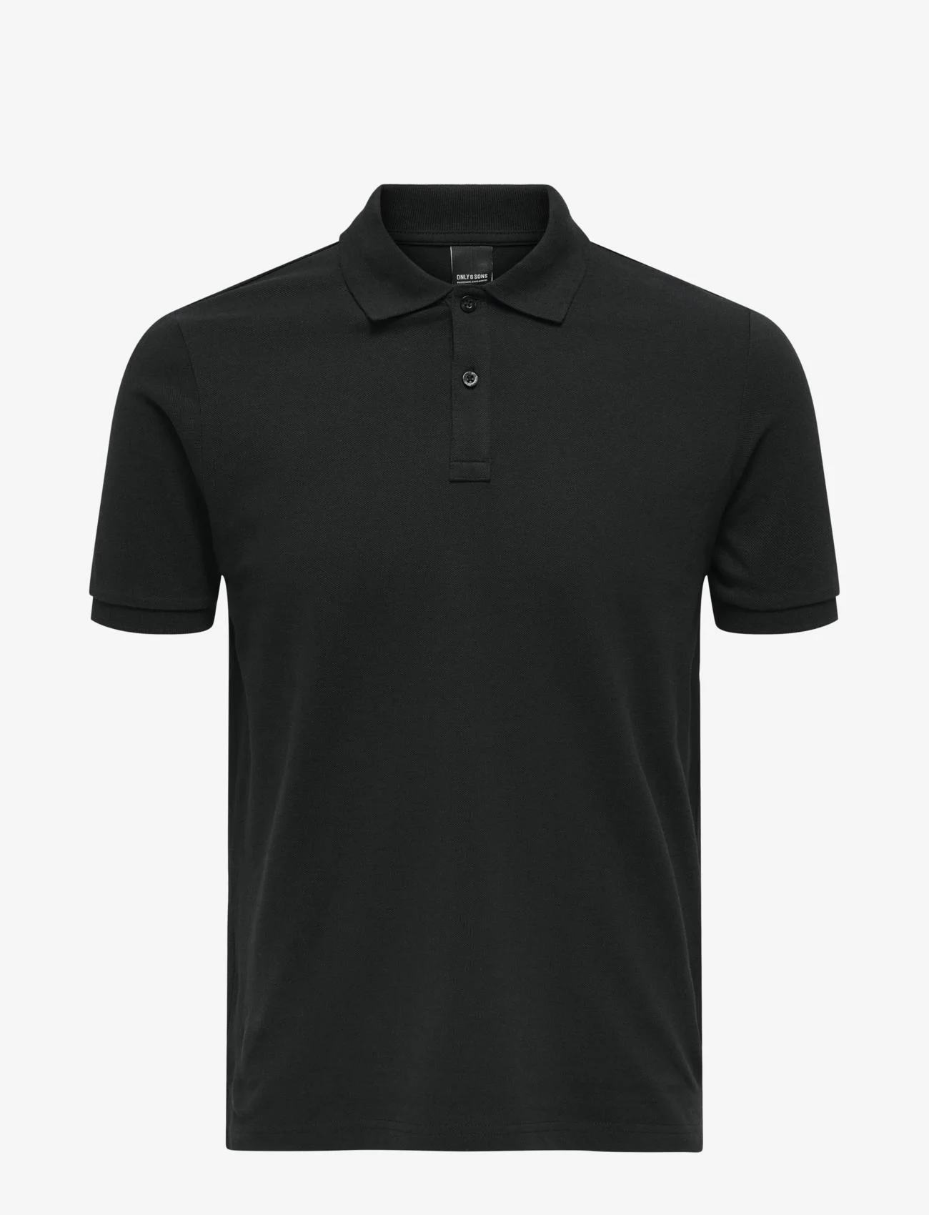 ONLY & SONS - ONSTRAY SLIM SS POLO - alhaisimmat hinnat - black - 0