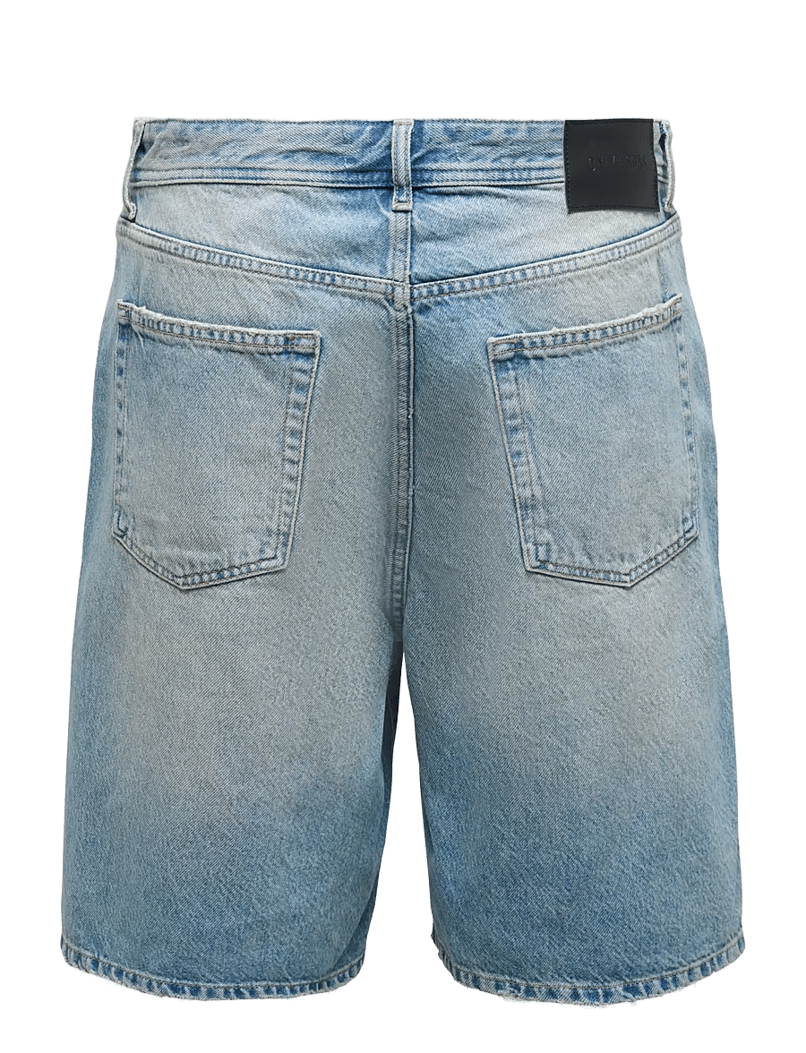 ONLY & SONS - ONSFADE MB TINT 9085 TAI DNM SHORTS NOOS - jeans shorts - medium blue denim - 2