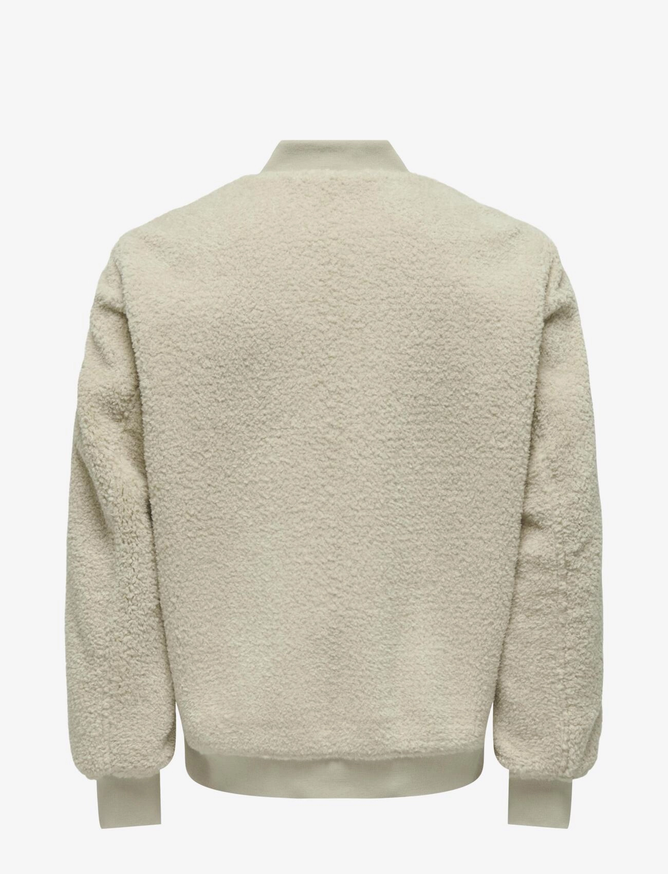 ONLY & SONS - ONSPHIL FAUX FUR BOMBER JACKET OTW CS CB - moonstruck - 1