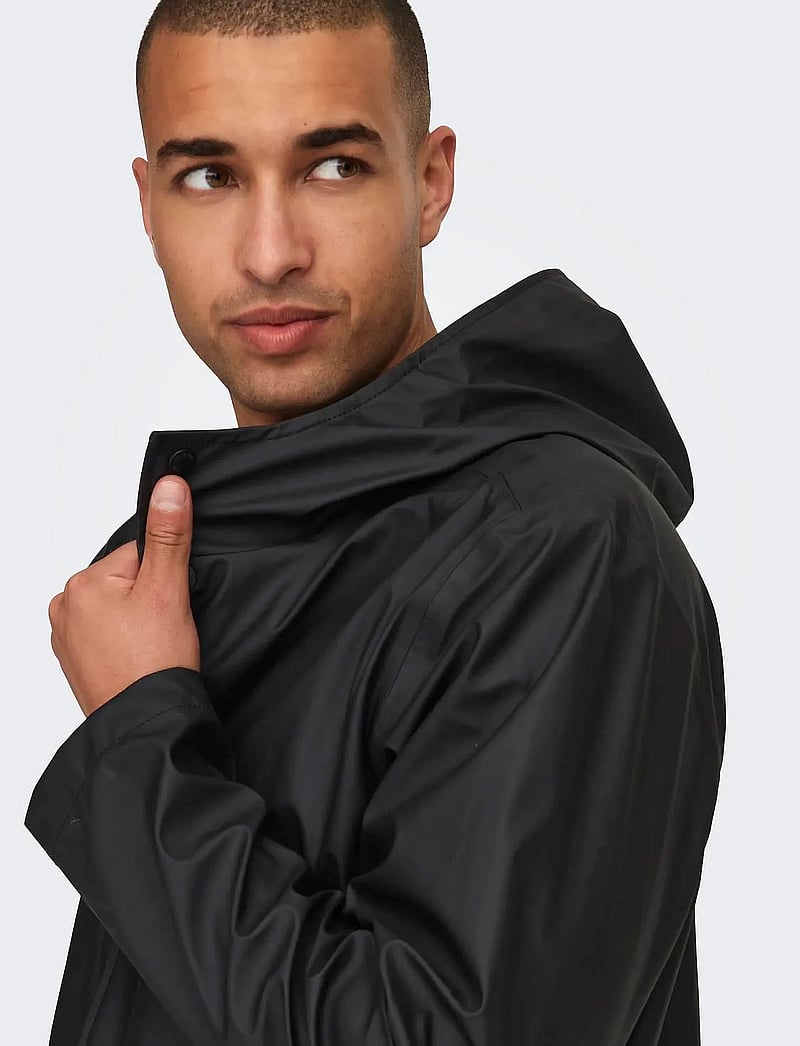 ONLY SONS Onsluca Rain Jacket Otw Vd Buy Rain coats from ONLY SONS online at Fast delivery and easy returns