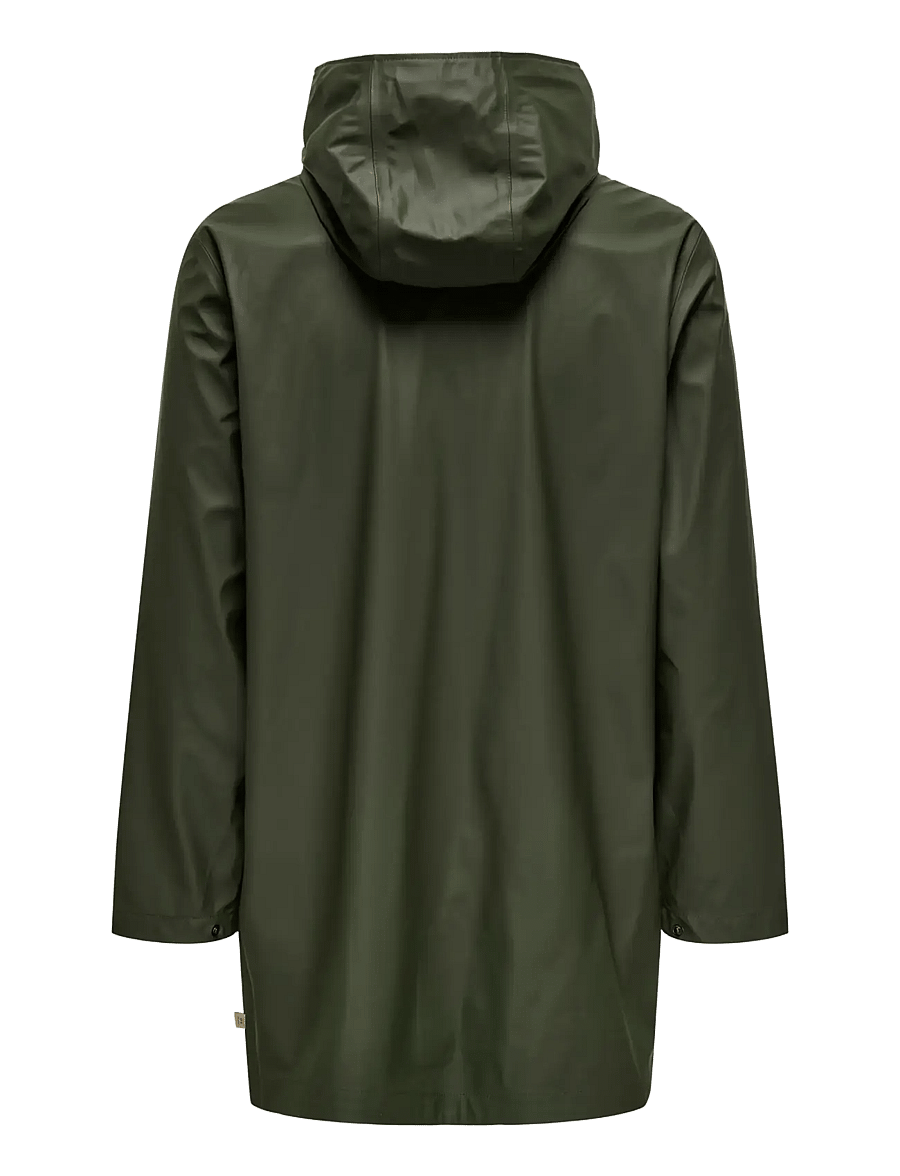 ONLY & SONS - ONSLUCA RAIN COAT OTW NOOS - vihmamantlid - peat - 2