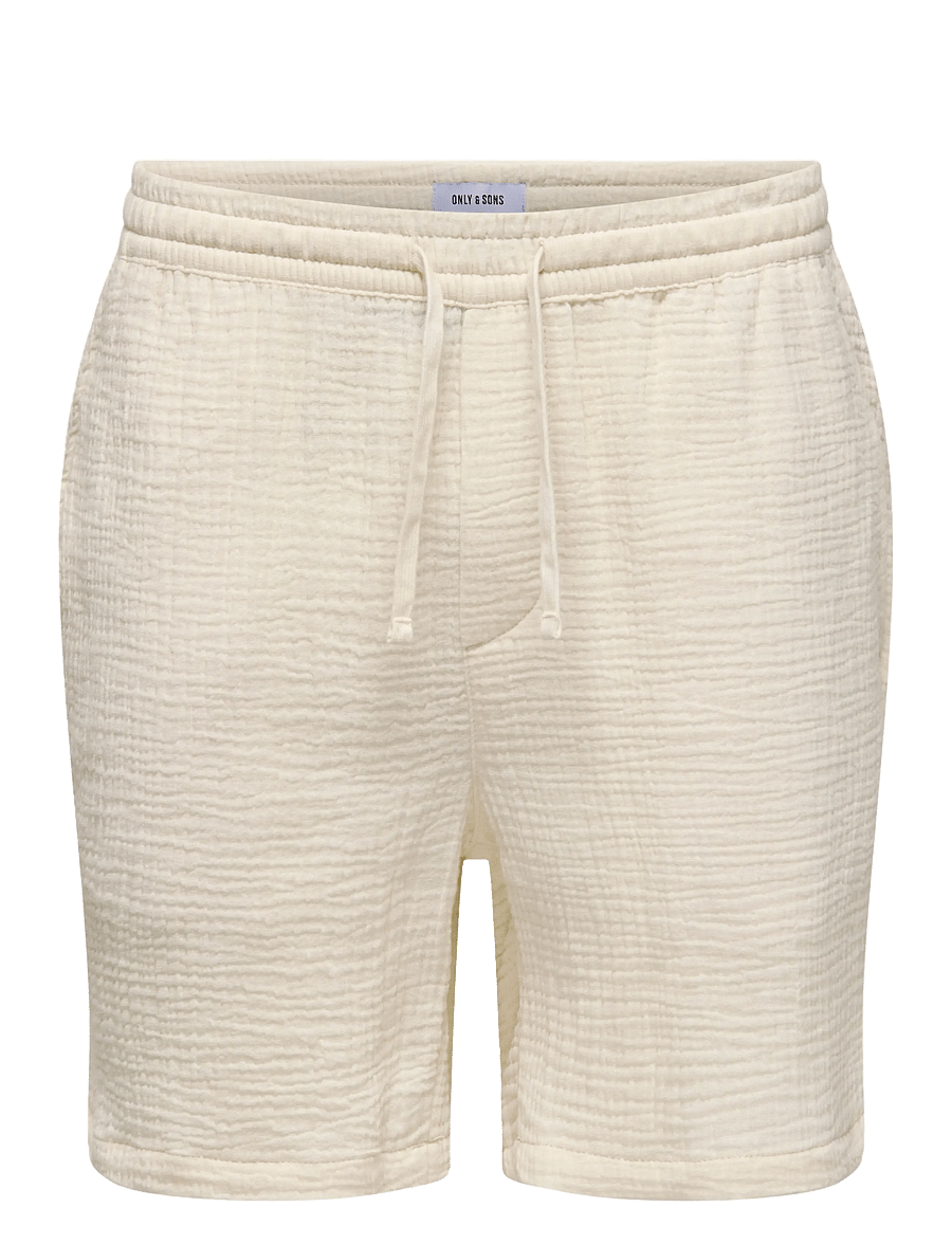 ONLY & SONS - ONSTEL-PAS 0158 SHORTS - lühikesed vabaajapüksid - egret - 1