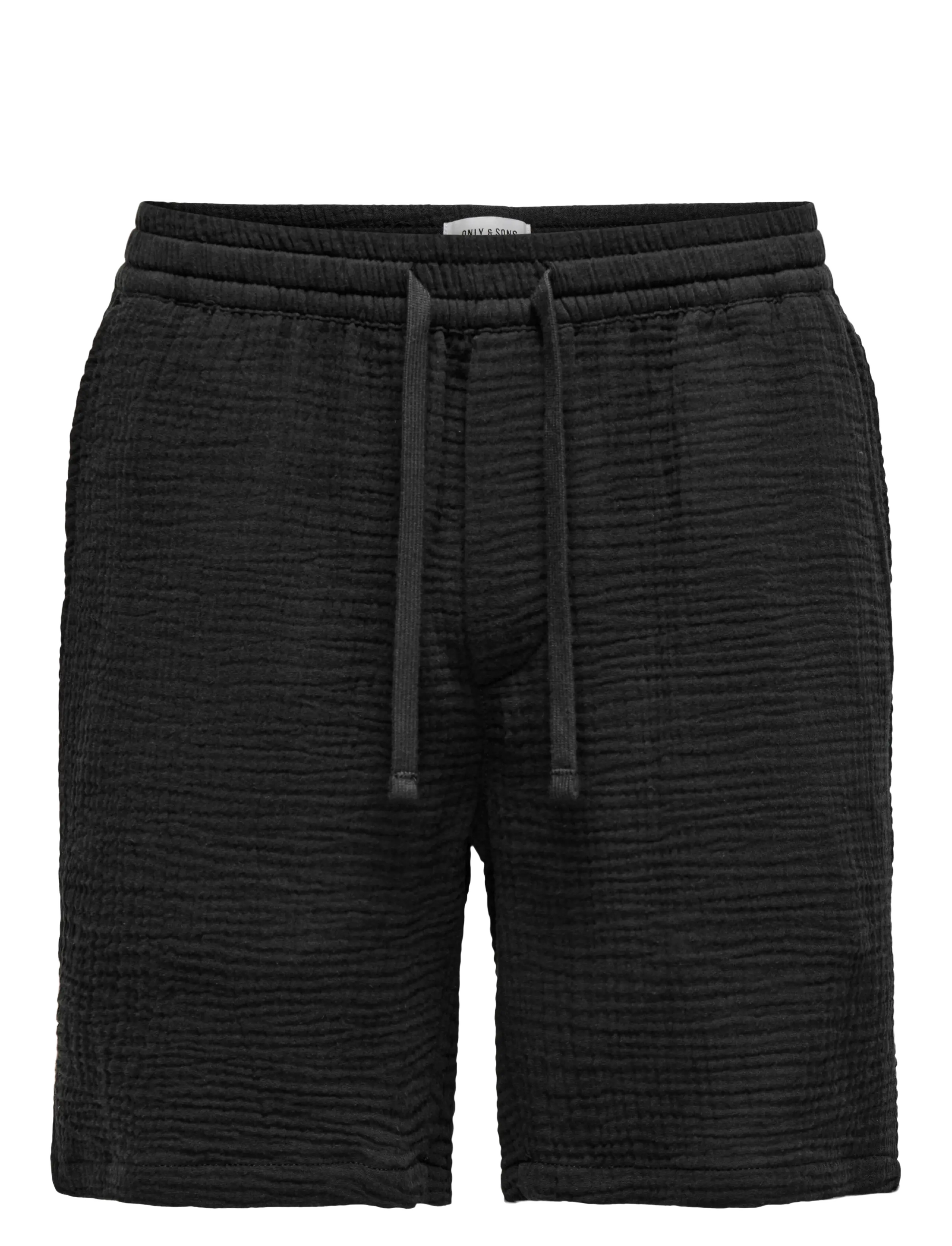 ONLY & SONS Onstel-Pas 0158 Shorts Schwarz - L - Herren