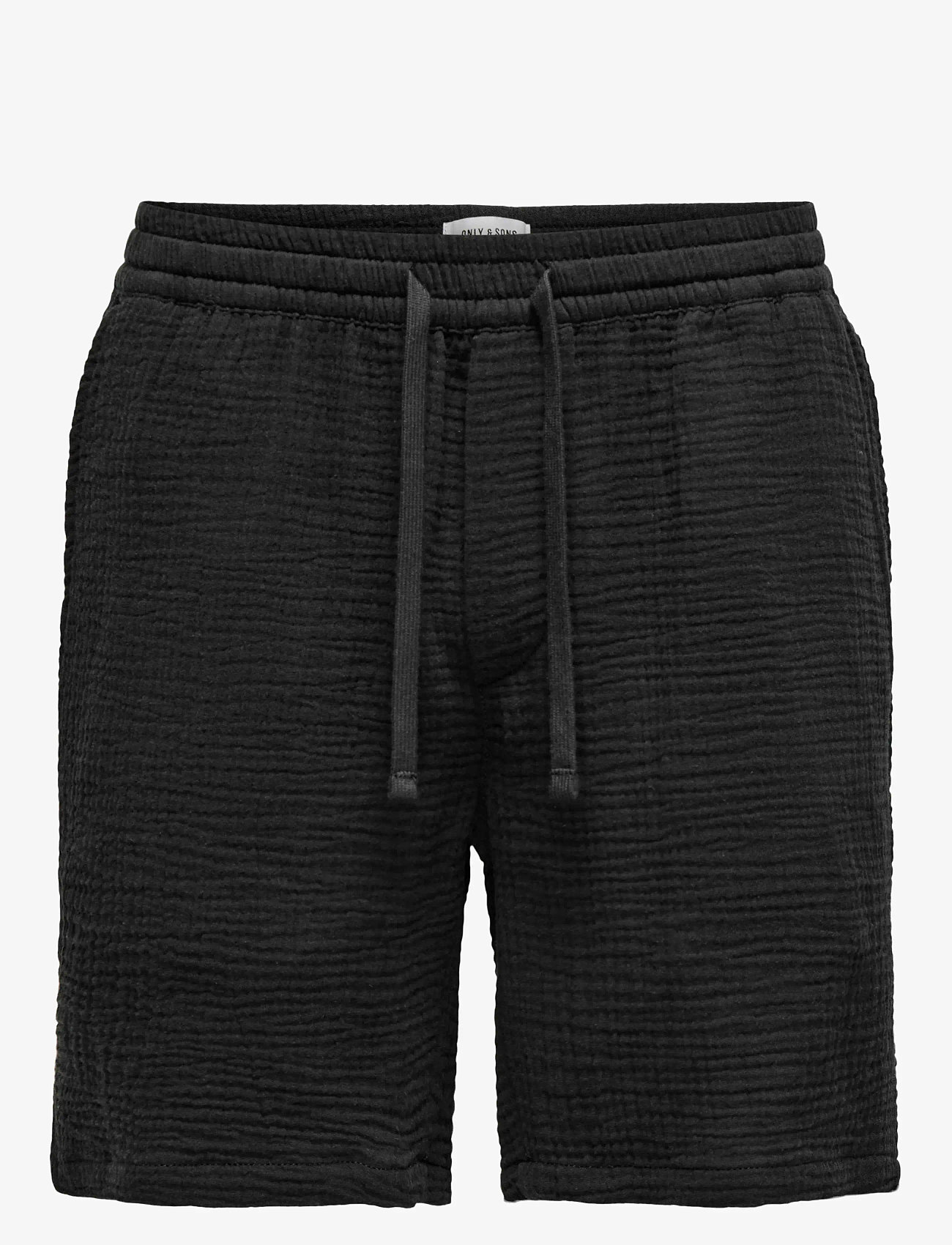 ONLY & SONS - ONSTEL-PAS 0158 SHORTS - laveste priser - jet black - 1