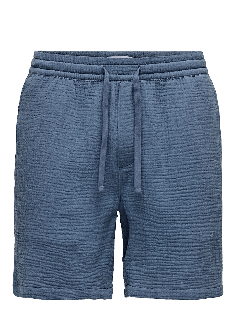 ONLY & SONS - ONSTEL-PAS 0158 SHORTS - casual shorts - vintage indigo - 1