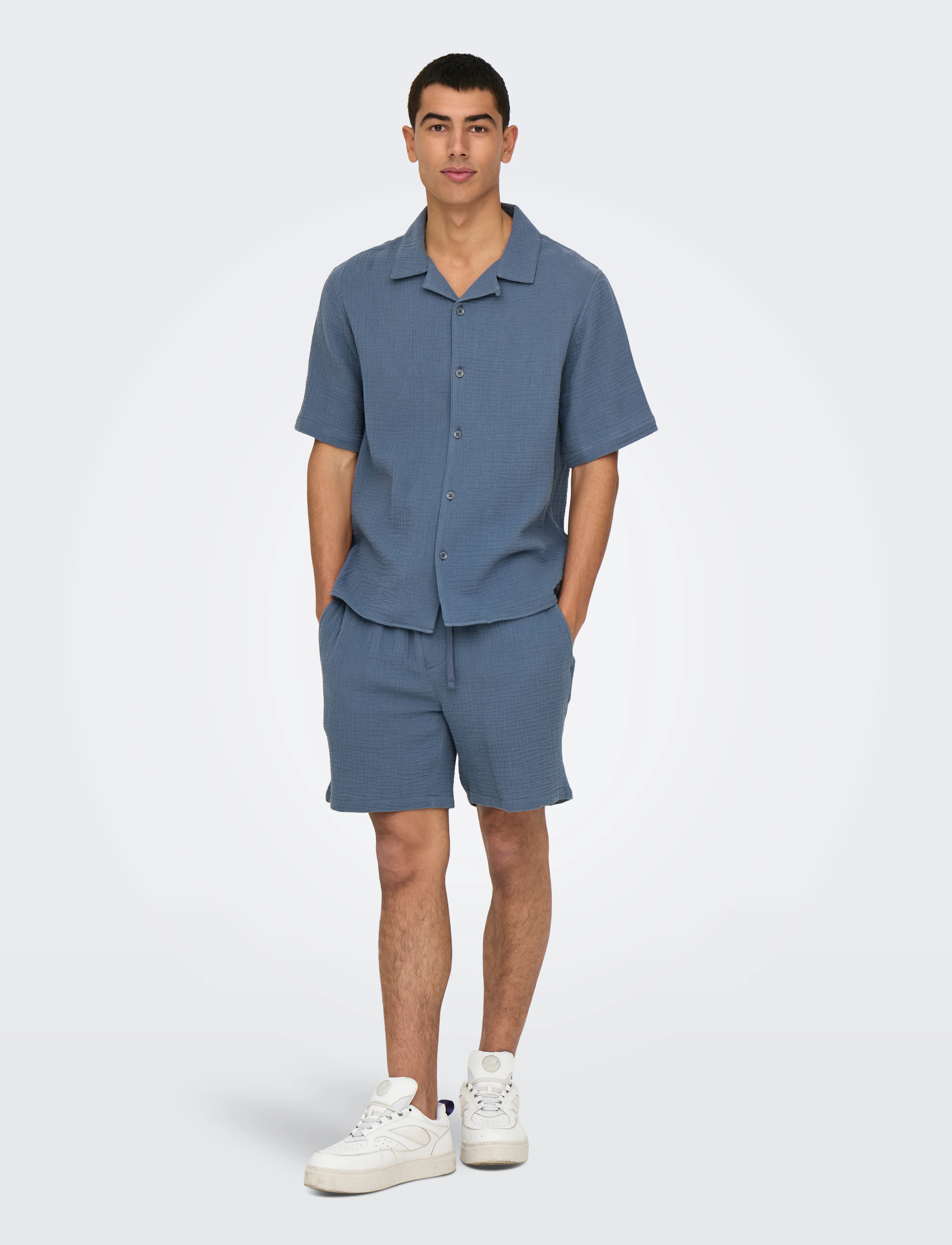 ONLY & SONS - ONSTEL-PAS 0158 SHORTS - die niedrigsten preise - vintage indigo - 4