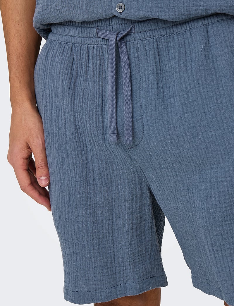 ONLY & SONS - ONSTEL-PAS 0158 SHORTS - casual shorts - vintage indigo - 5